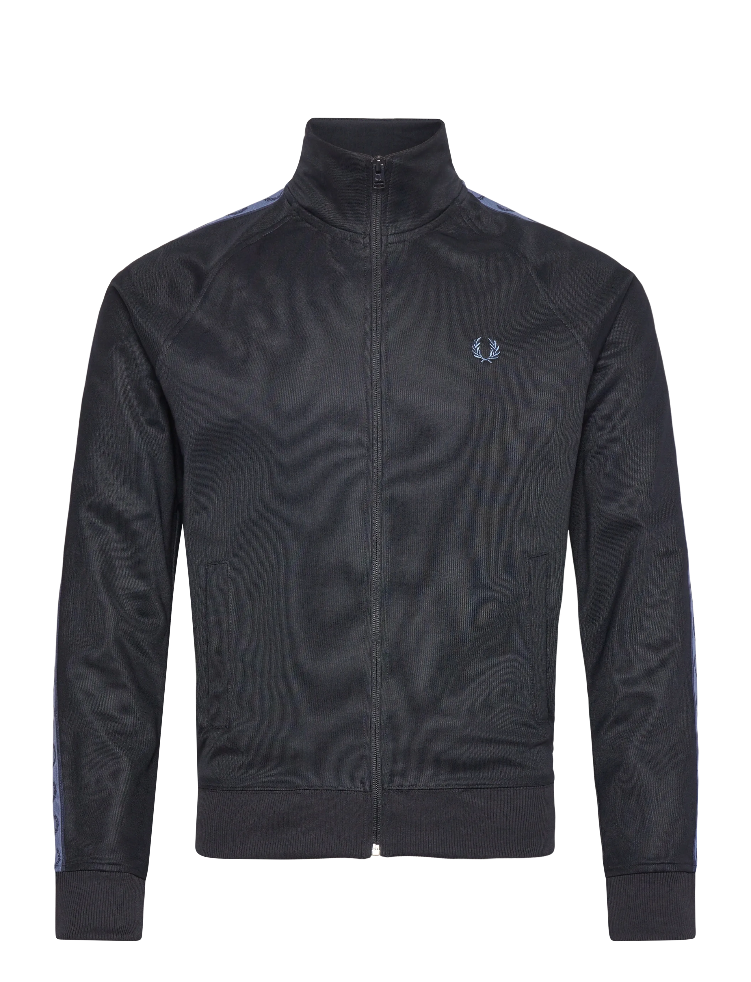 Fred Perry CONTRAST TAPE TRACK JKT - Tøj - NVY/ACEBL/TNSBL / grey
