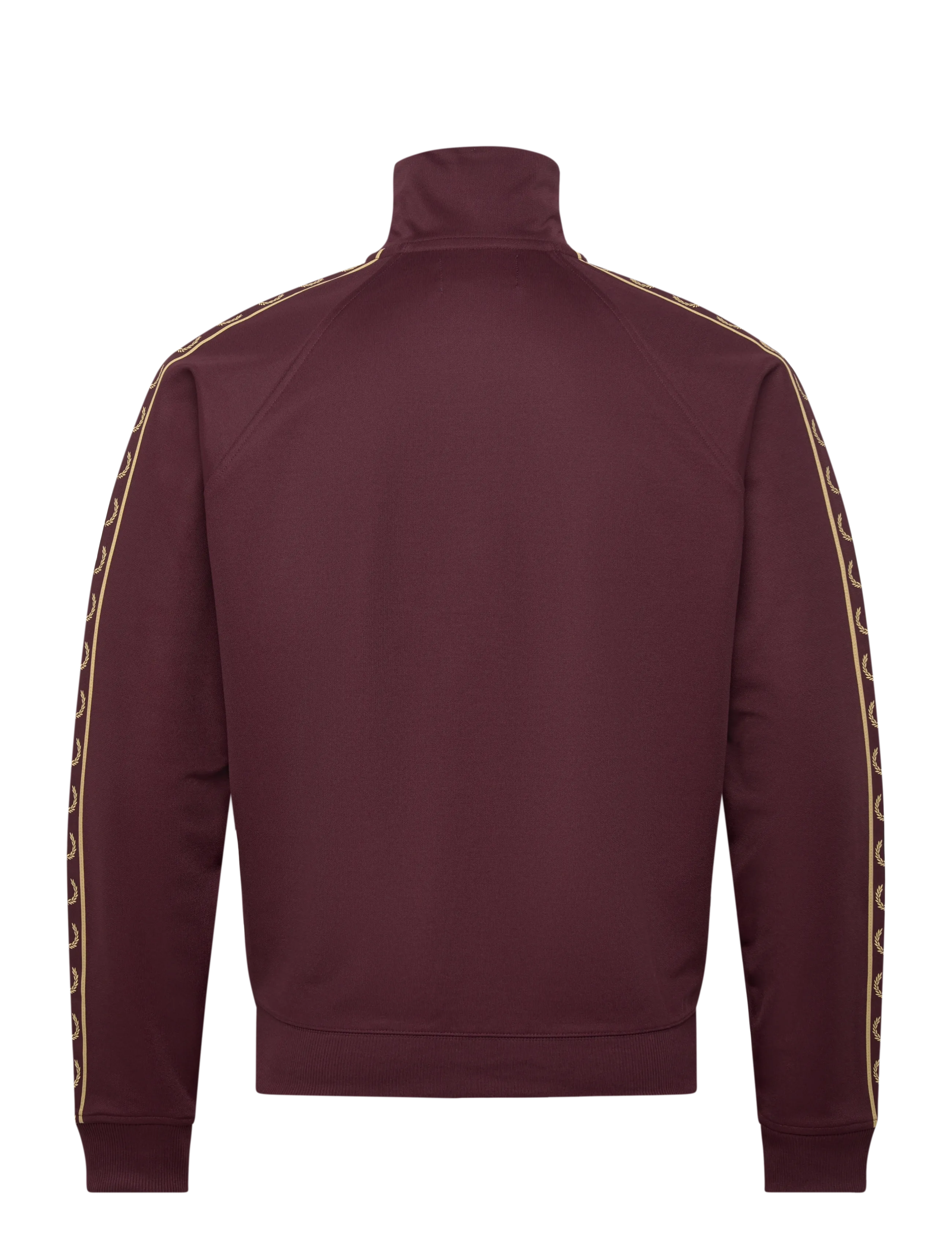 Fred Perry - CONTRAST TAPE TRACK JKT - Överdelar - oxblood/champagn - 2