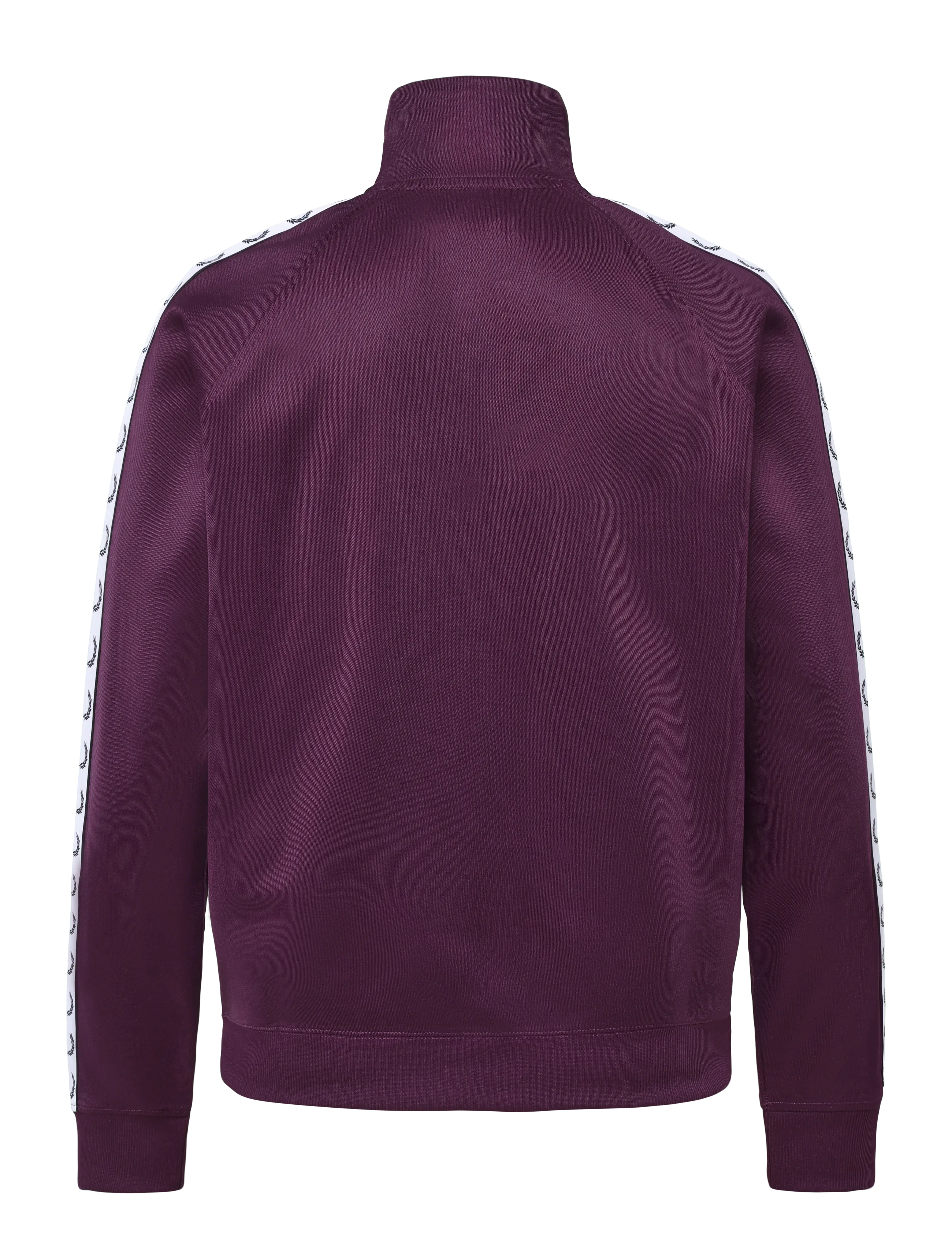 Fred Perry - CONTRAST TAPE TRACK JKT - tops - plum - 2