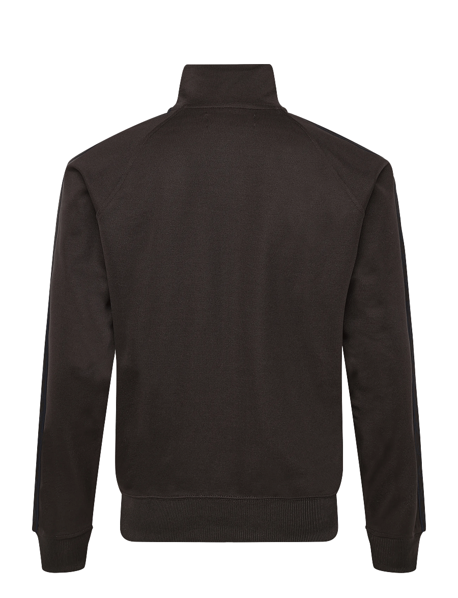 Fred Perry - CONTRAST TAPE TRACK JKT - oberteile - rich brown - 2