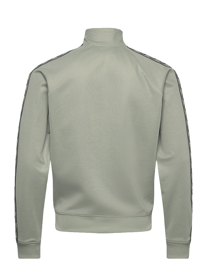 Fred Perry - CONTRAST TAPE TRACK JKT - oberteile - seagrass/navy - 2