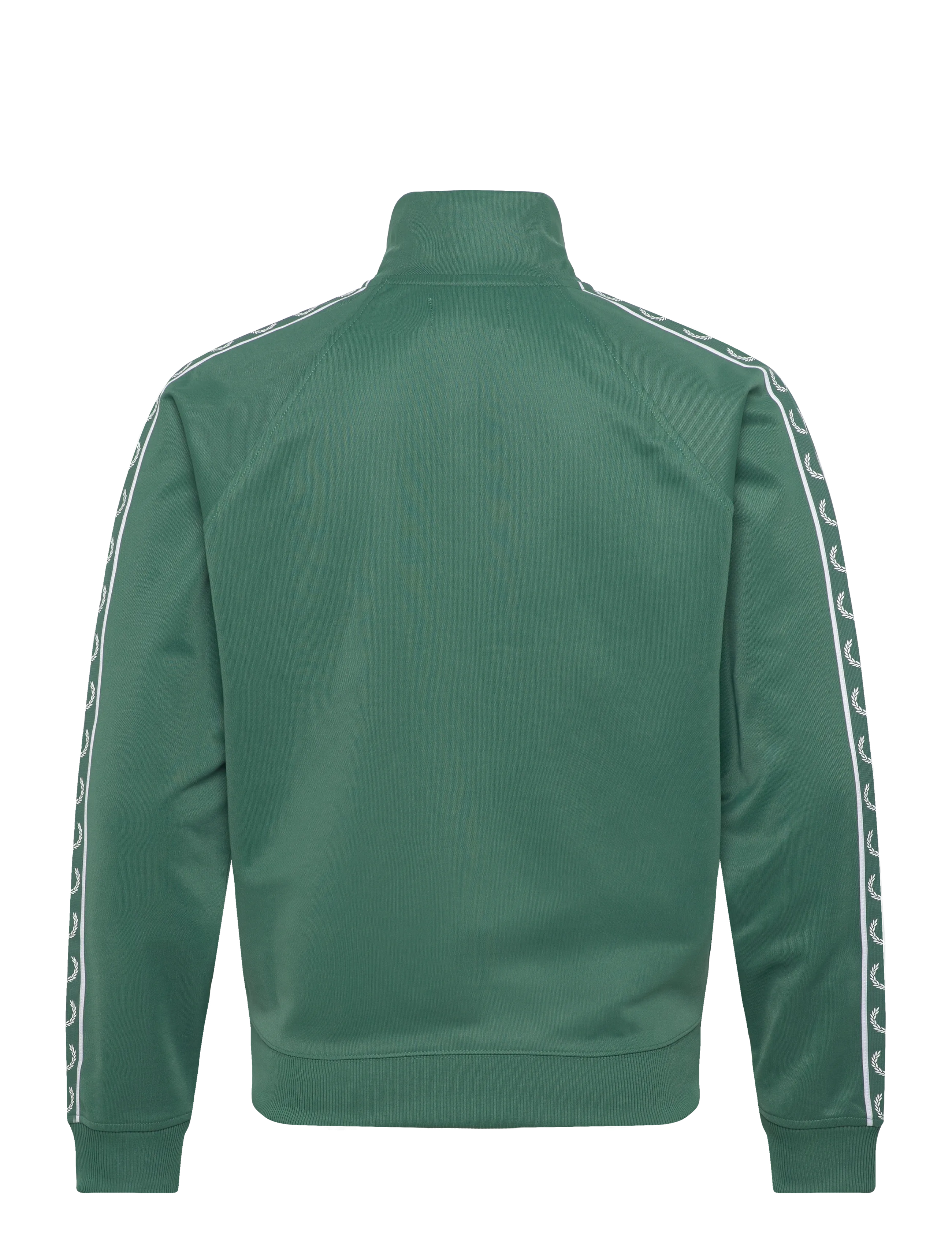 Fred Perry - CONTRAST TAPE TRACK JKT - tops - sport green - 2