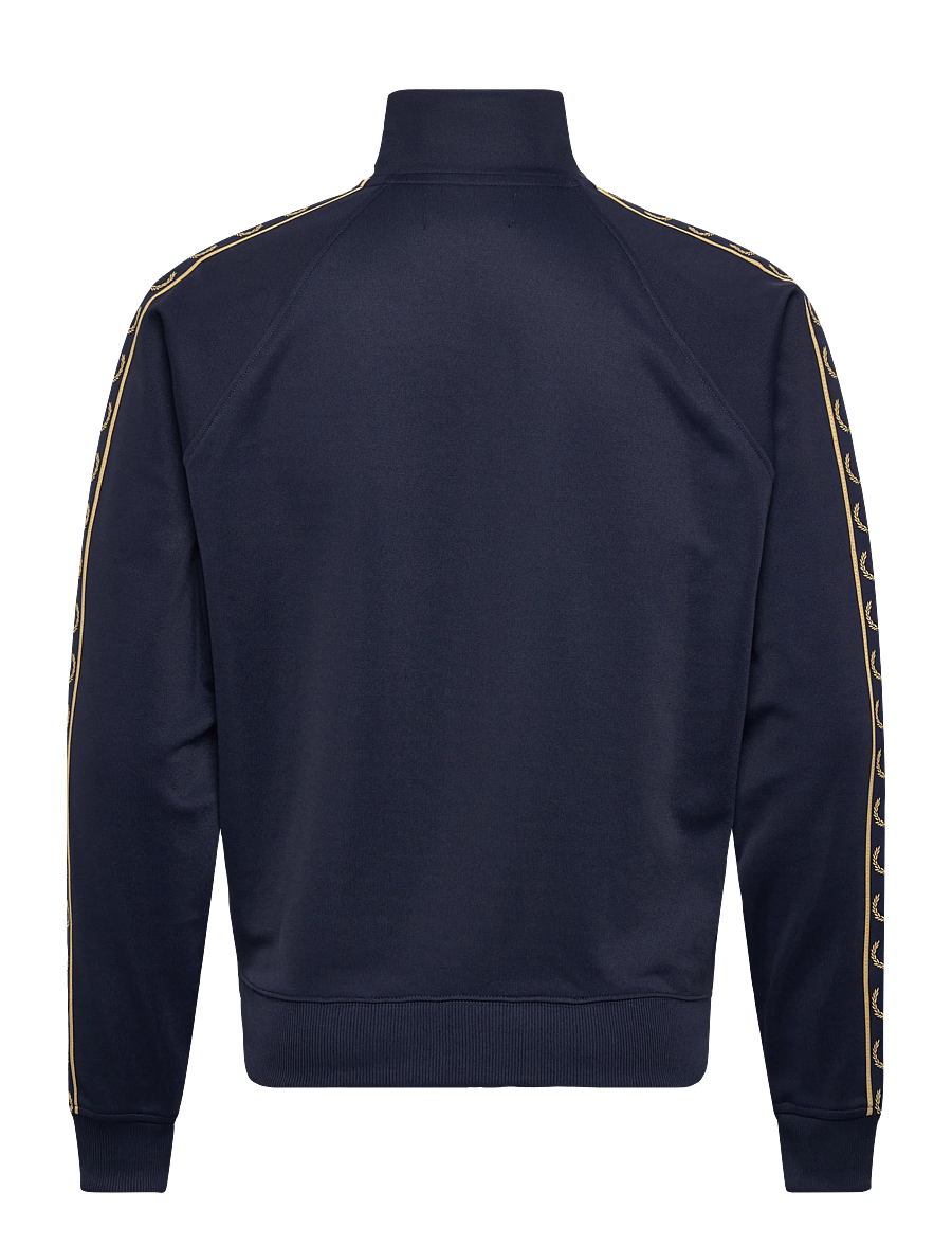 Fred Perry - CONTRAST TAPE TRACK JKT - yläosat - tennisb/champagn - 2
