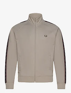 CONTRAST TAPE TRK JKT, Fred Perry
