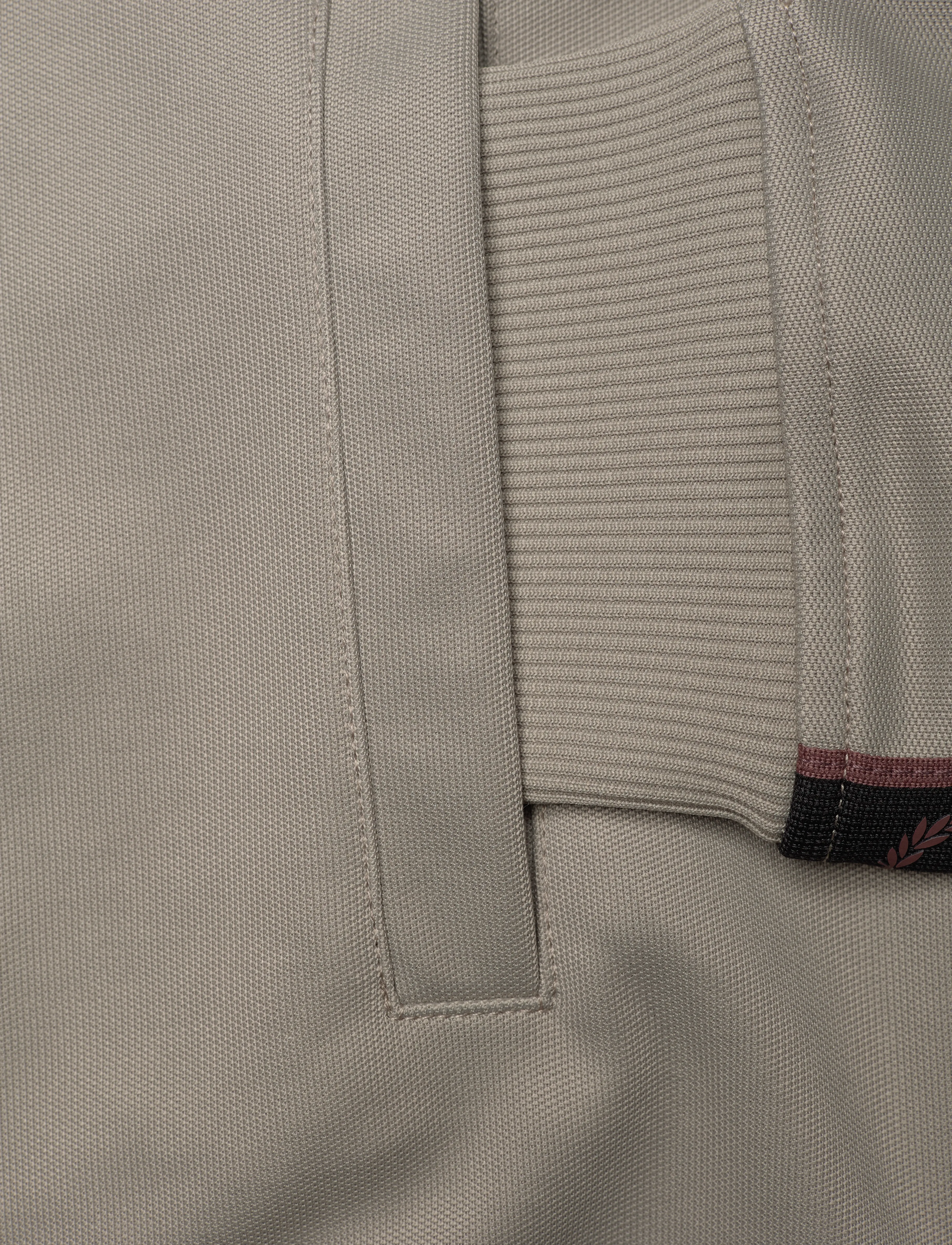 Fred Perry - CONTRAST TAPE TRACK JKT - swetry - warm grey/brick - 3