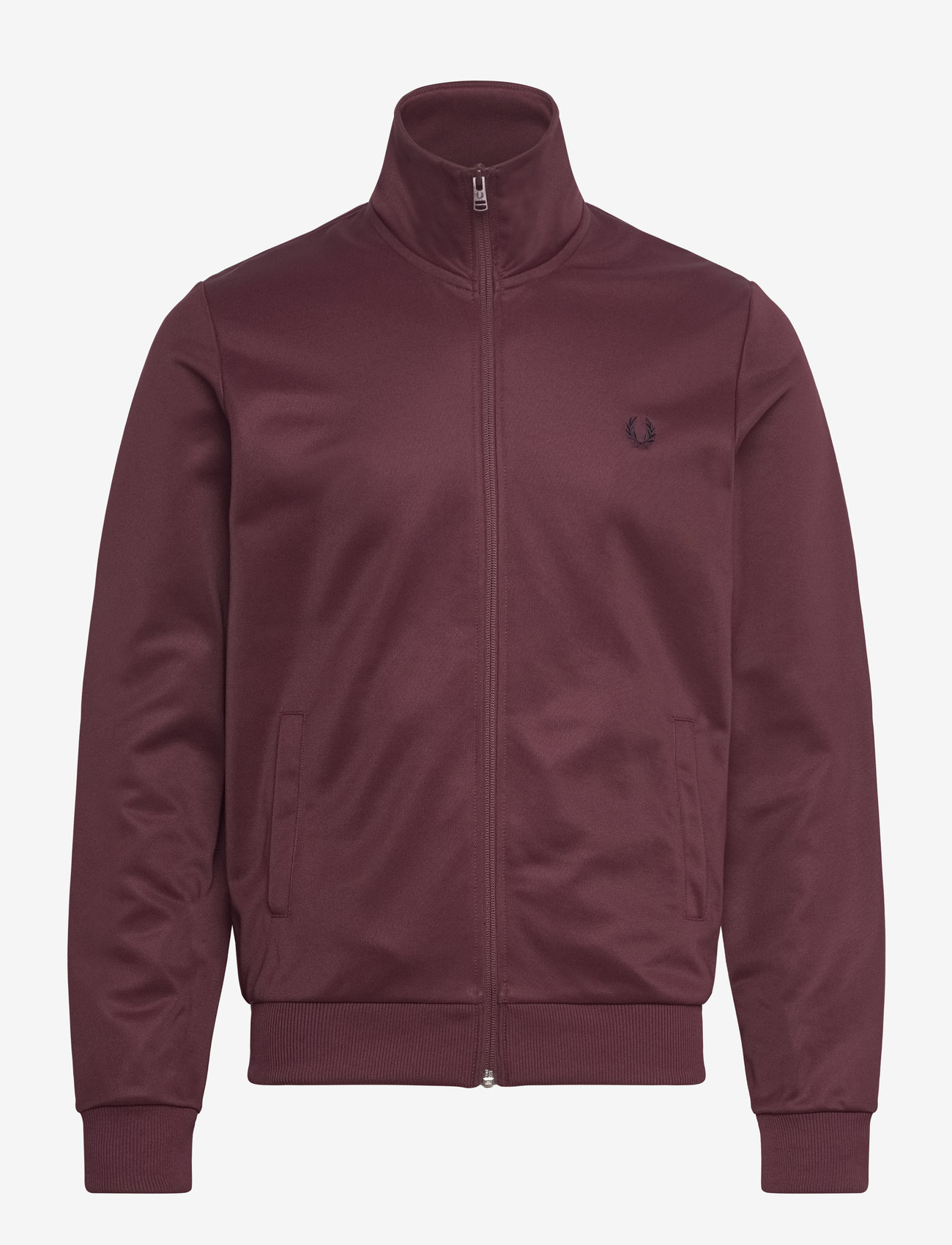 Fred Perry - TRACK JACKET - sweatshirts - oxblood - 0