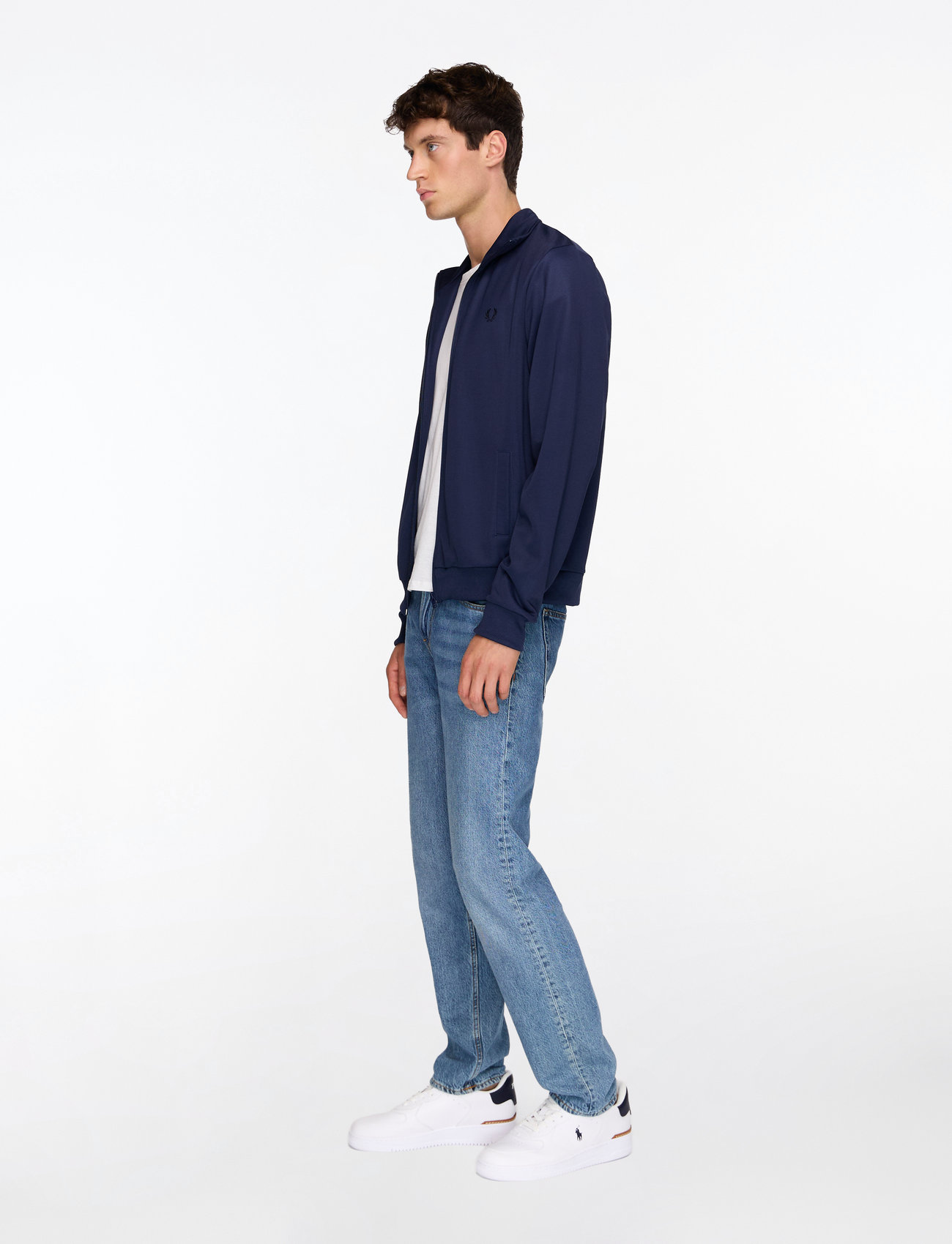 Fred Perry - TRACK JACKET - osta olukorra järgi - tennis blue - 3