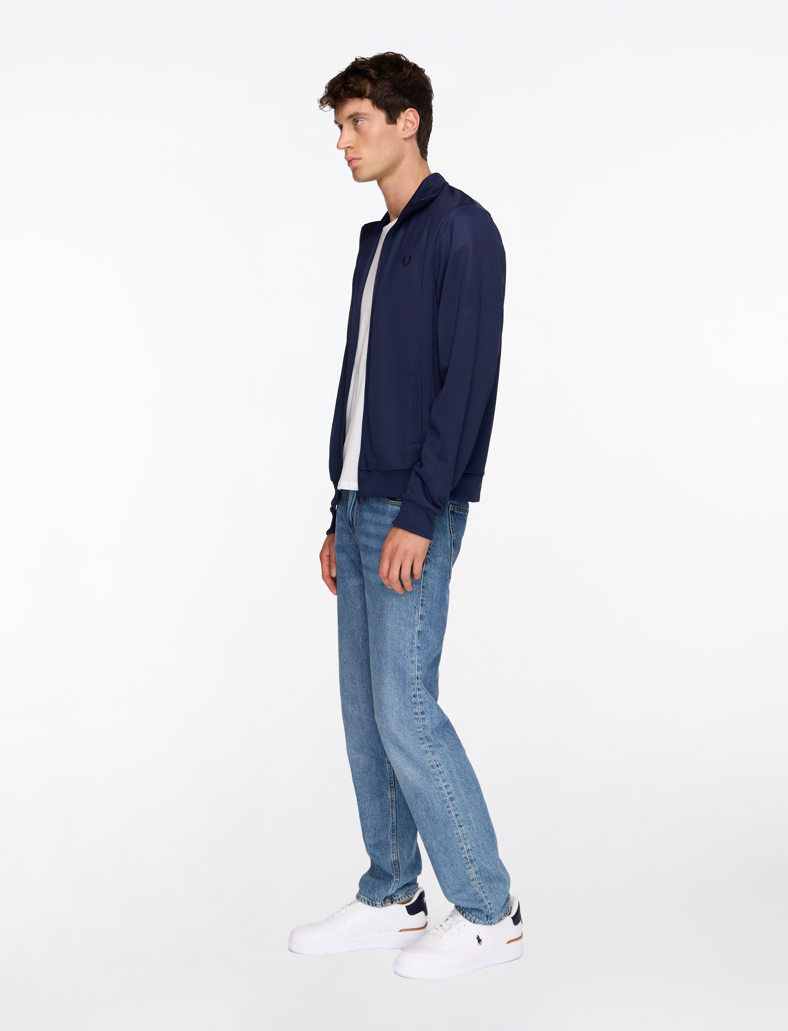 Fred Perry - TRACK JACKET - sweatshirts - tennis blue - 3