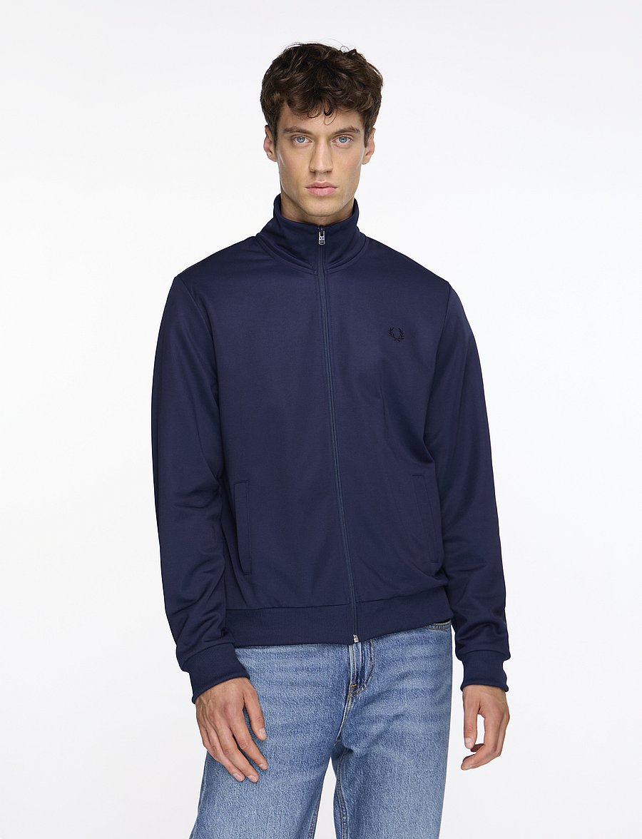 Fred Perry - TRACK JACKET - sweatshirts - tennis blue - 0