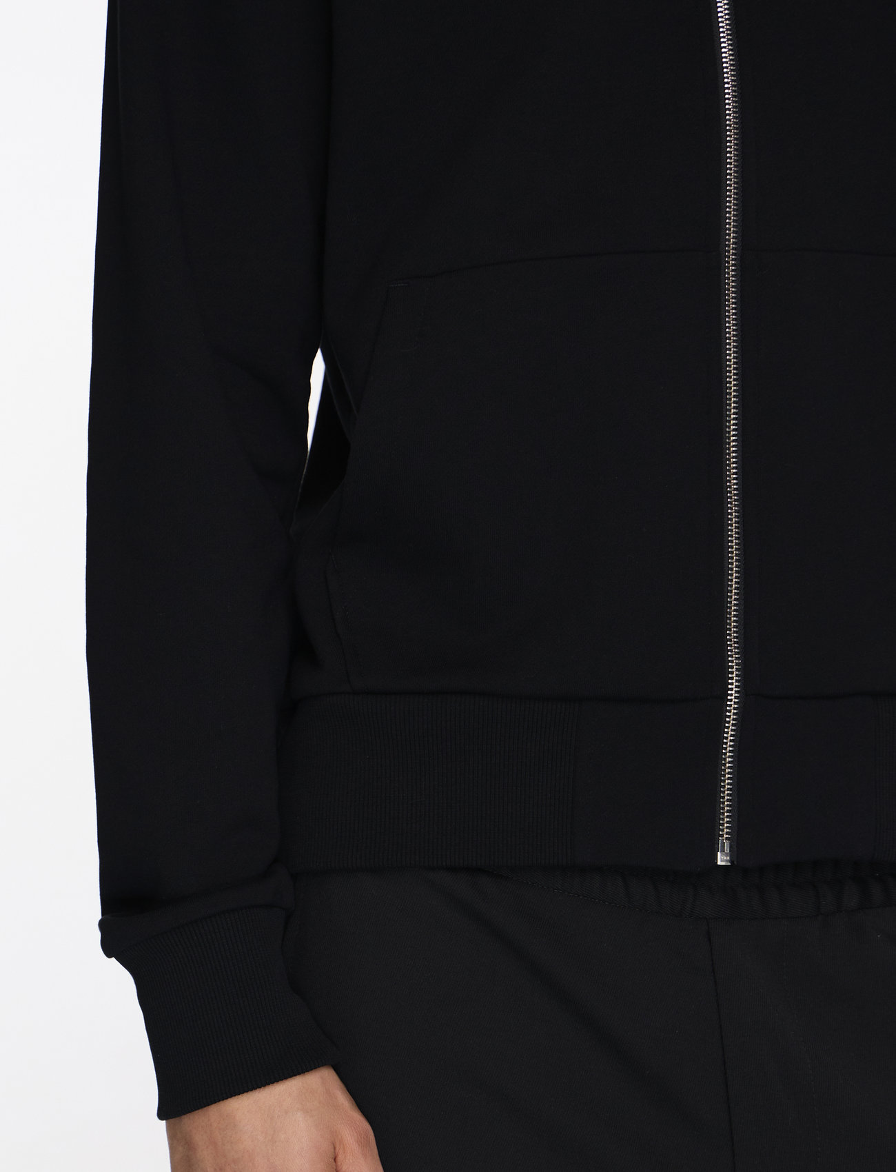 Fred Perry - ZIP SWEATSHIRT - sweatshirts - black - 5