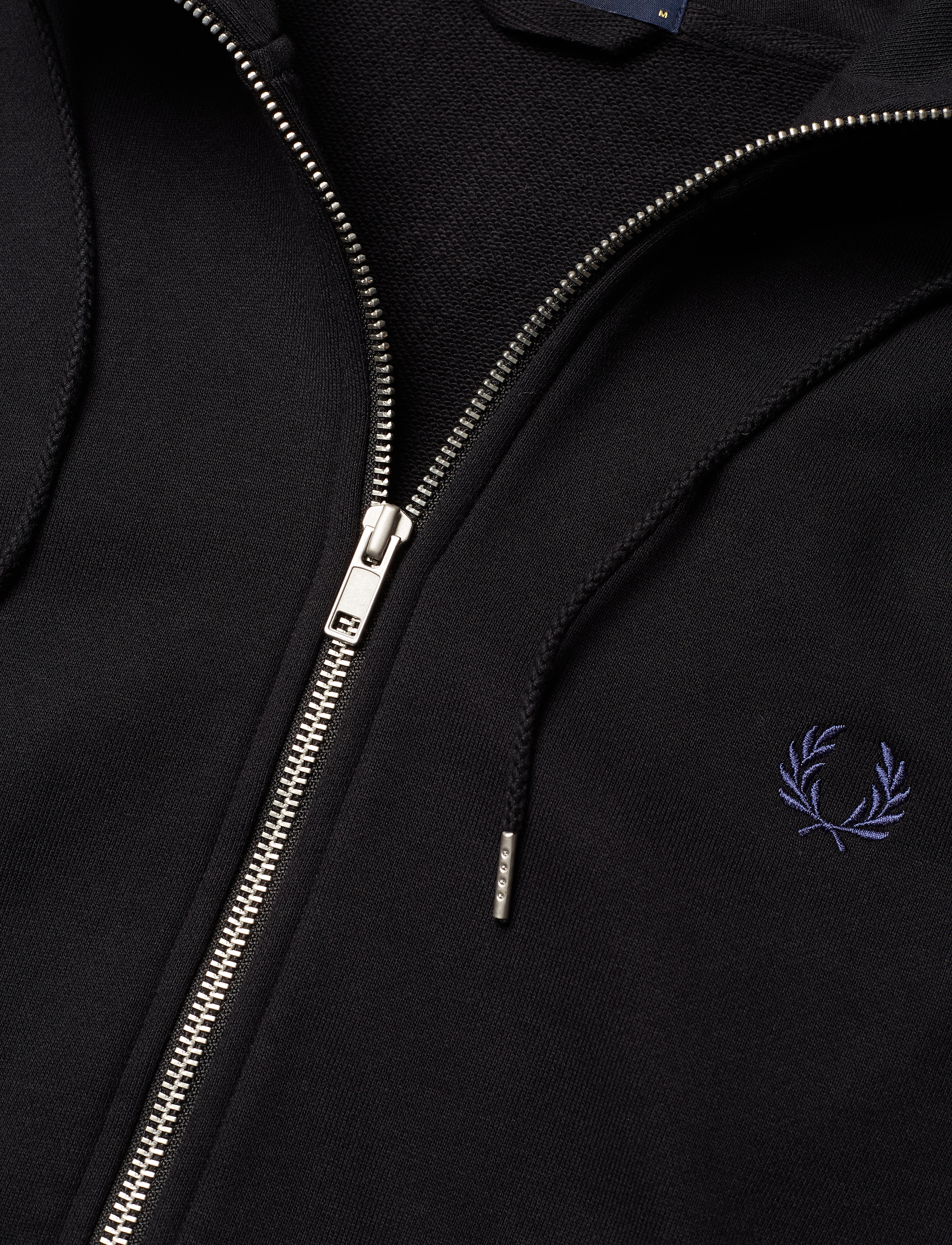 Fred Perry - HOODED ZIP SWEATSHIRT - black - 2