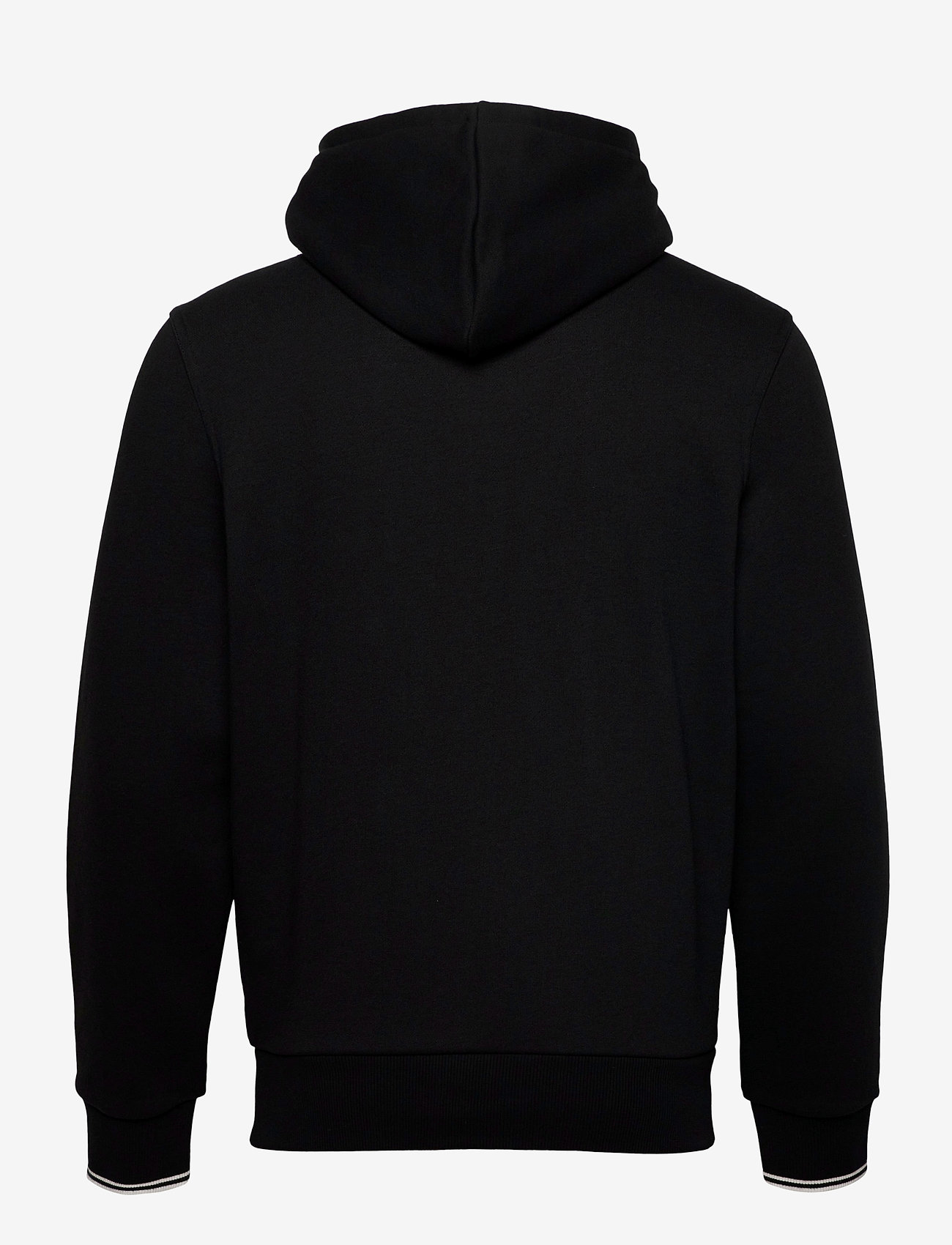 Fred Perry - HOODED ZIP SWEATSHIRT - hættetrøjer - black - 2