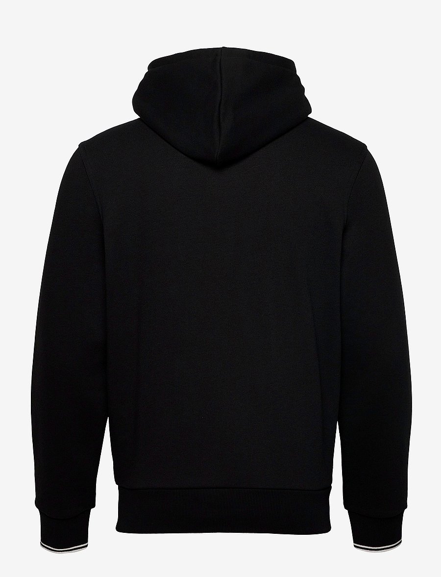 Fred Perry - HOODED ZIP SWEATSHIRT - hoodies - black - 2