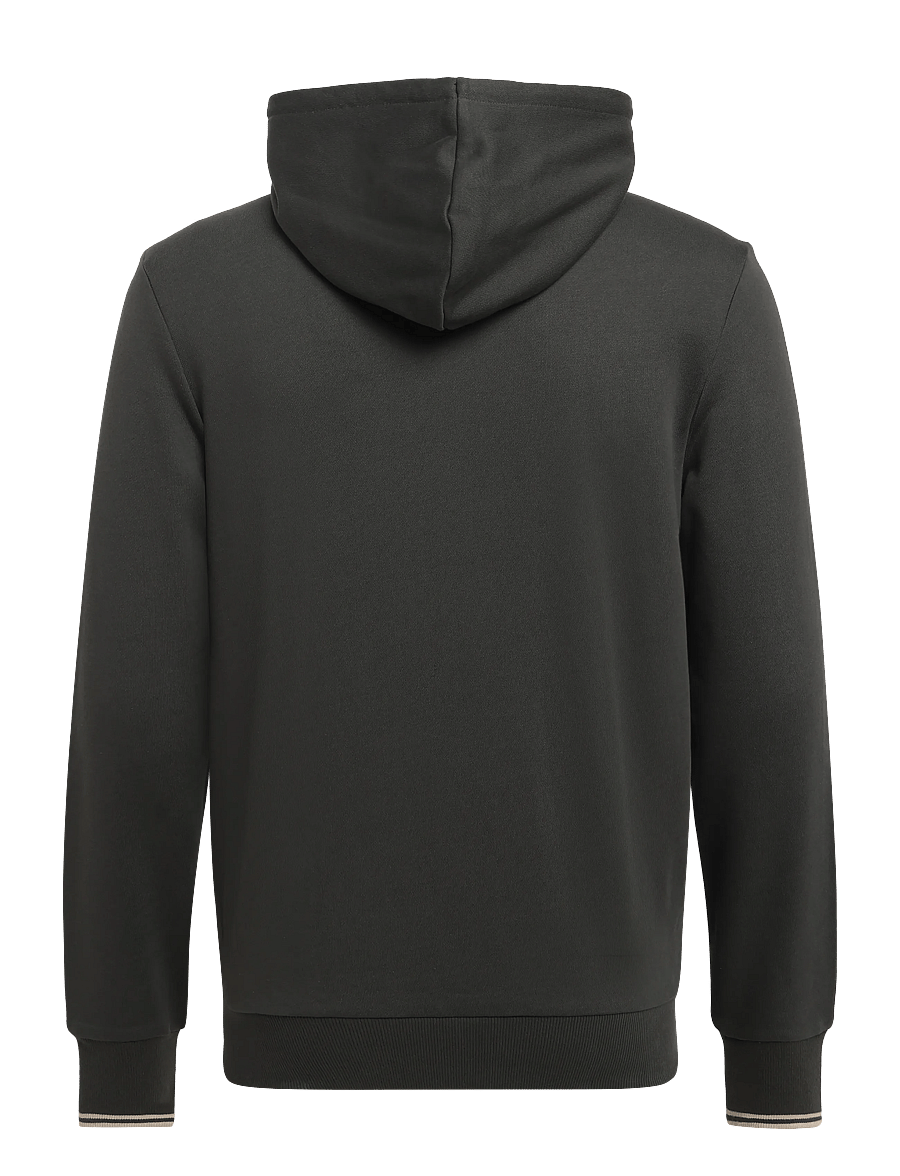 Fred Perry - HOODED ZIP SWEATSHIRT - hoodies - fieldgreen/oatme - 1