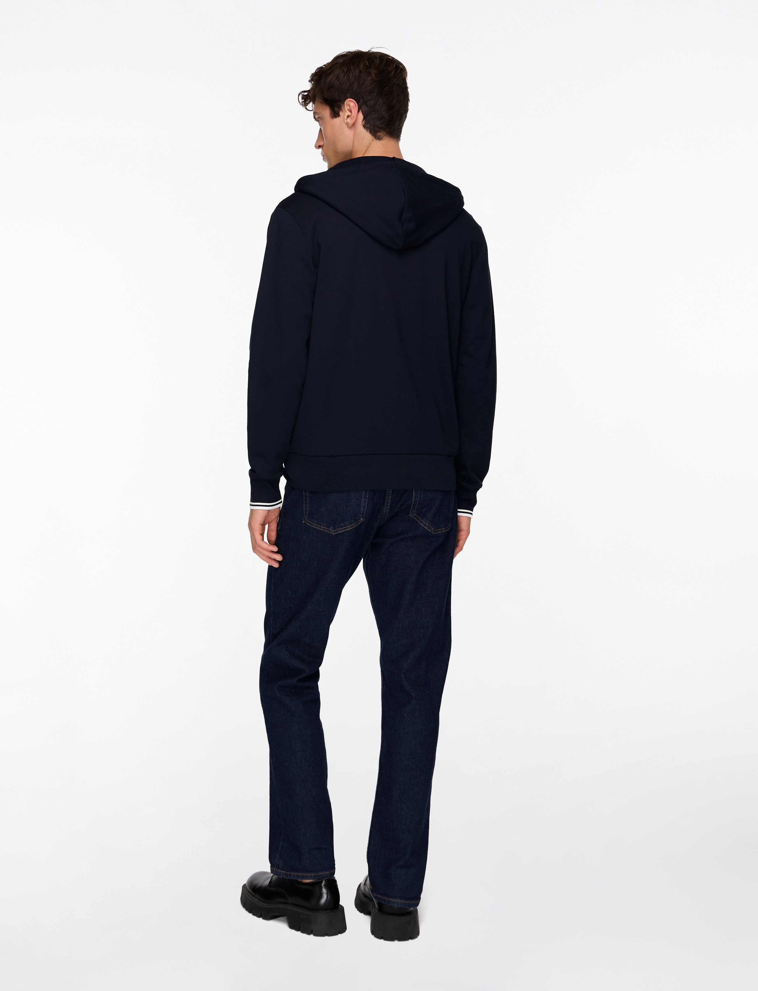 Fred Perry - HOODED ZIP SWEATSHIRT - kapuzenpullover - navy - 4