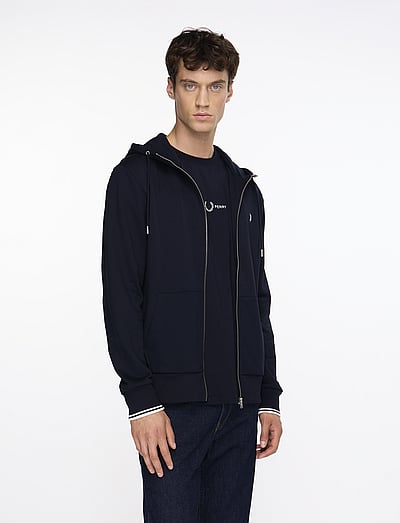 Hooded Zip Sweatshirt - HæTtetrøJer