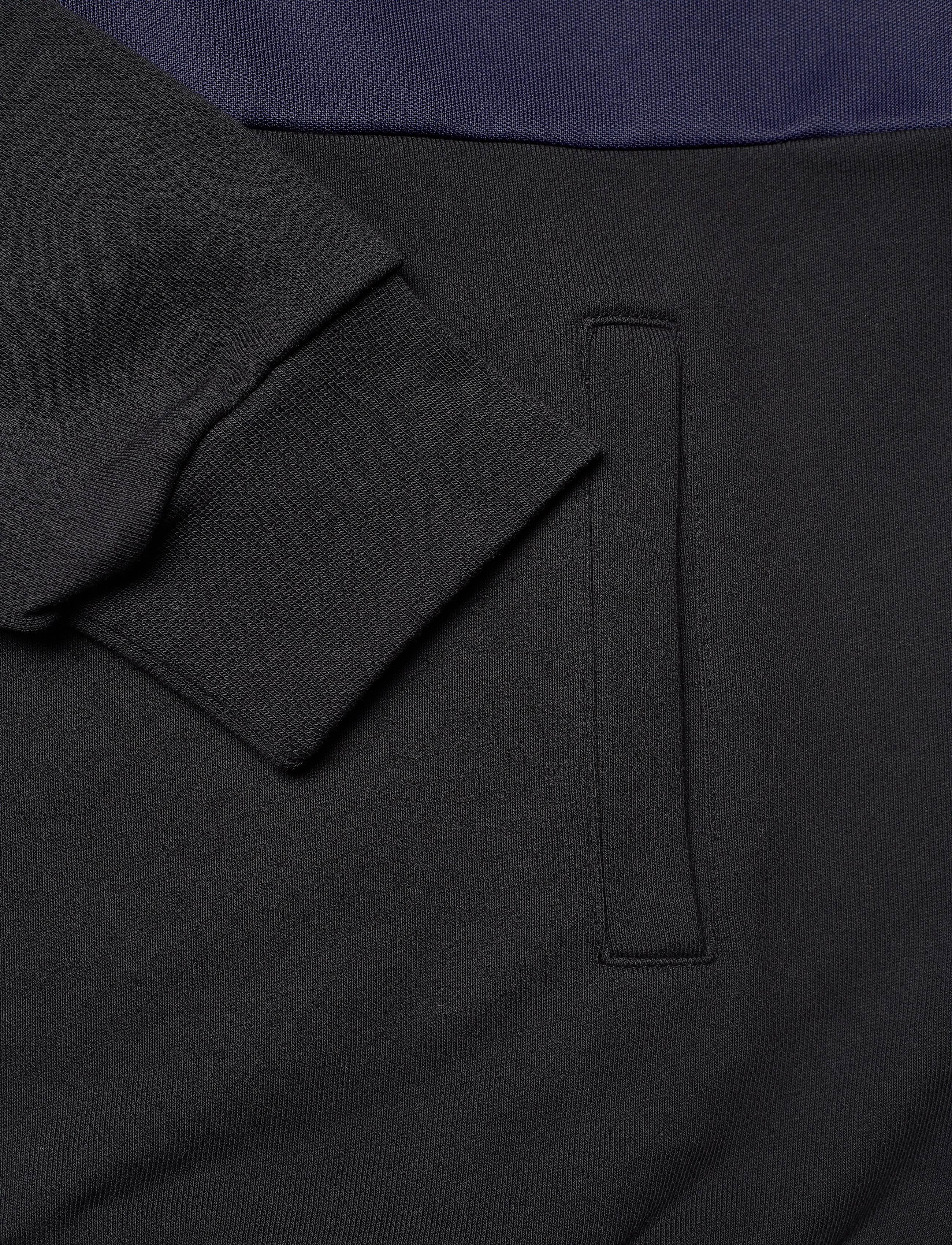 Fred Perry - EMB HALF ZIP TRACK - black - 3