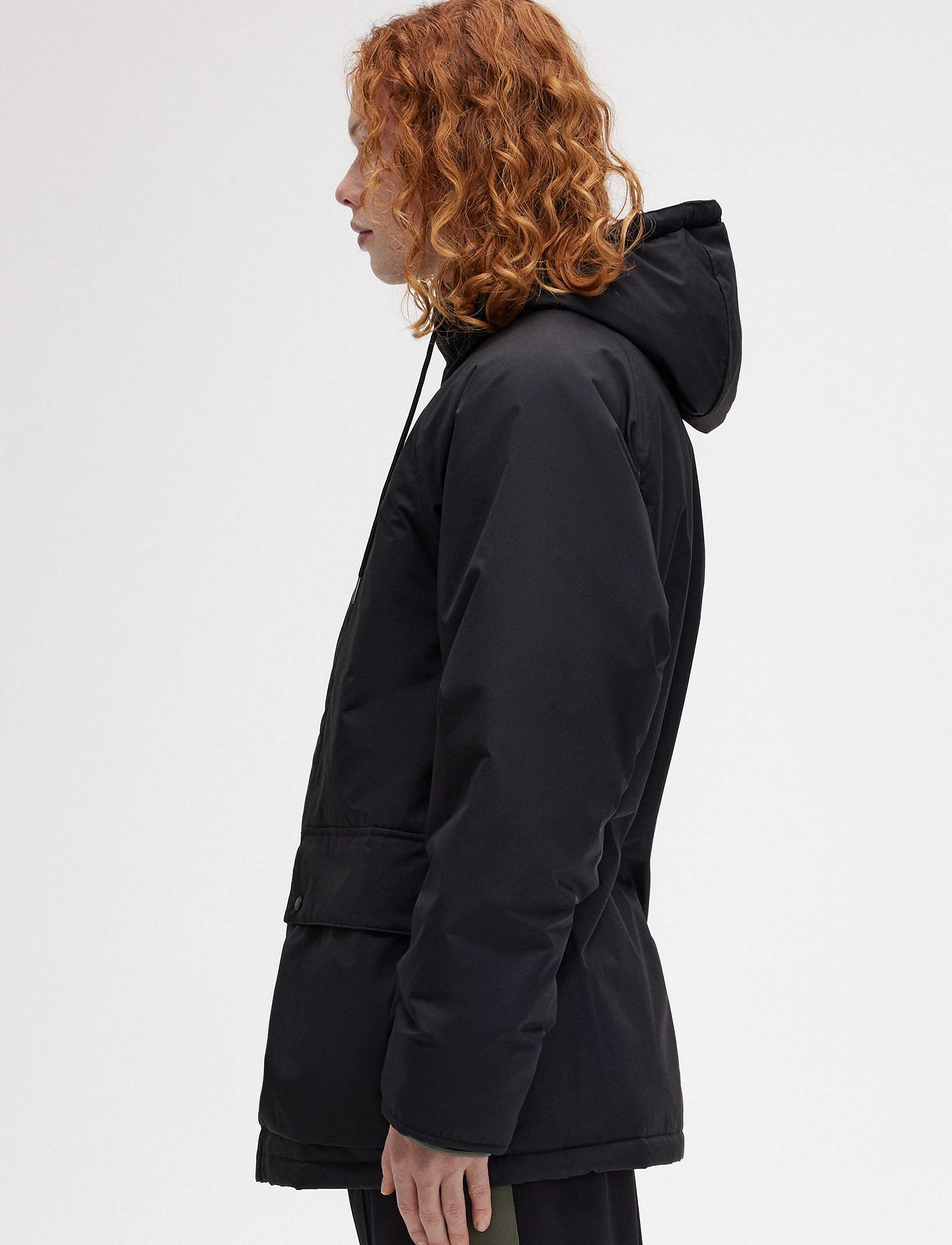 Fred Perry - PADDED ZIP THROUGH JKT - vinterjakker - black - 3