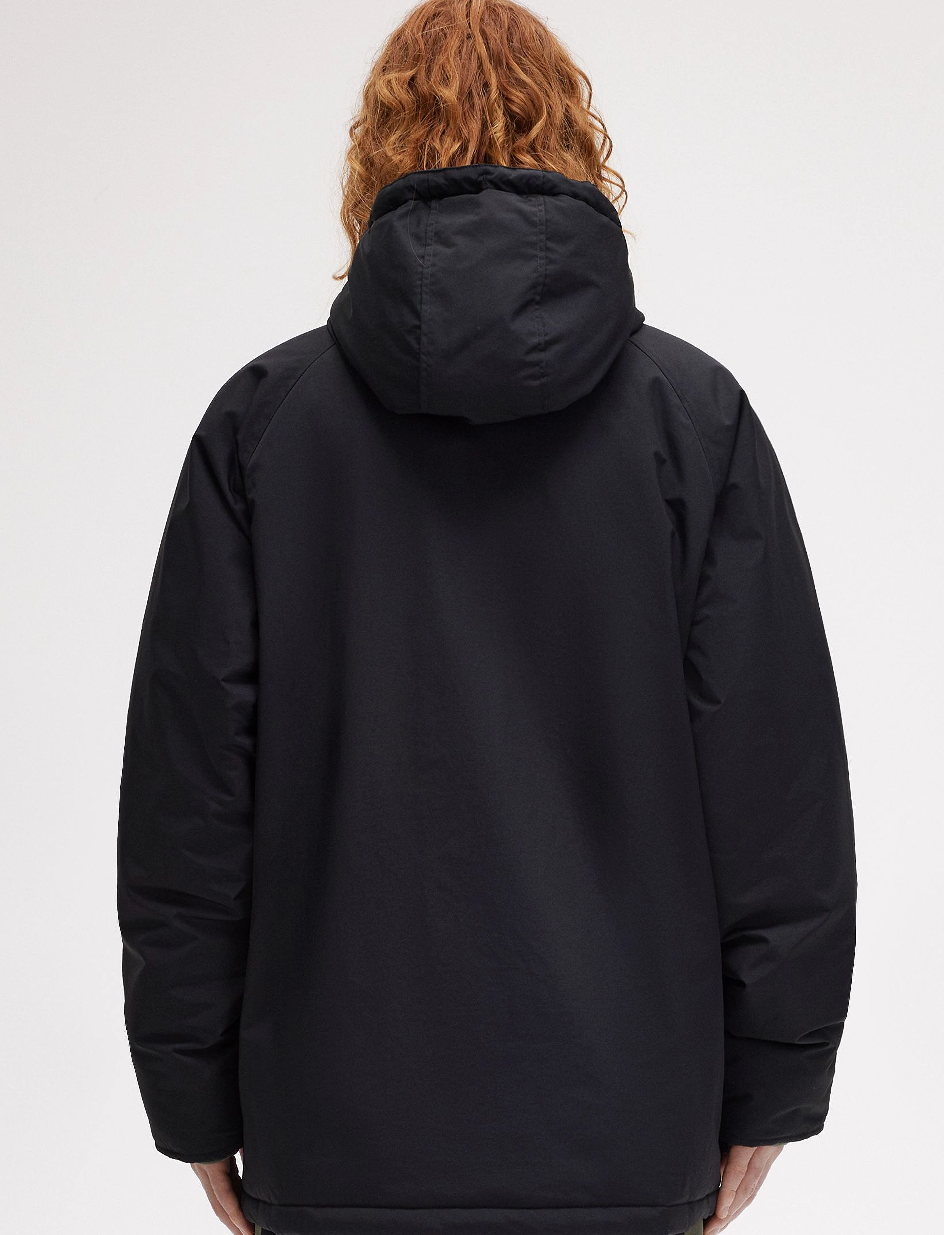 Fred Perry - PADDED ZIP THROUGH JKT - vinterjakker - black - 4