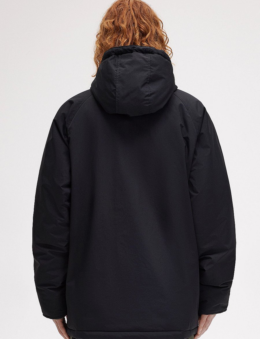 Fred Perry - PADDED ZIP THROUGH JKT - daunenjacken - black - 4