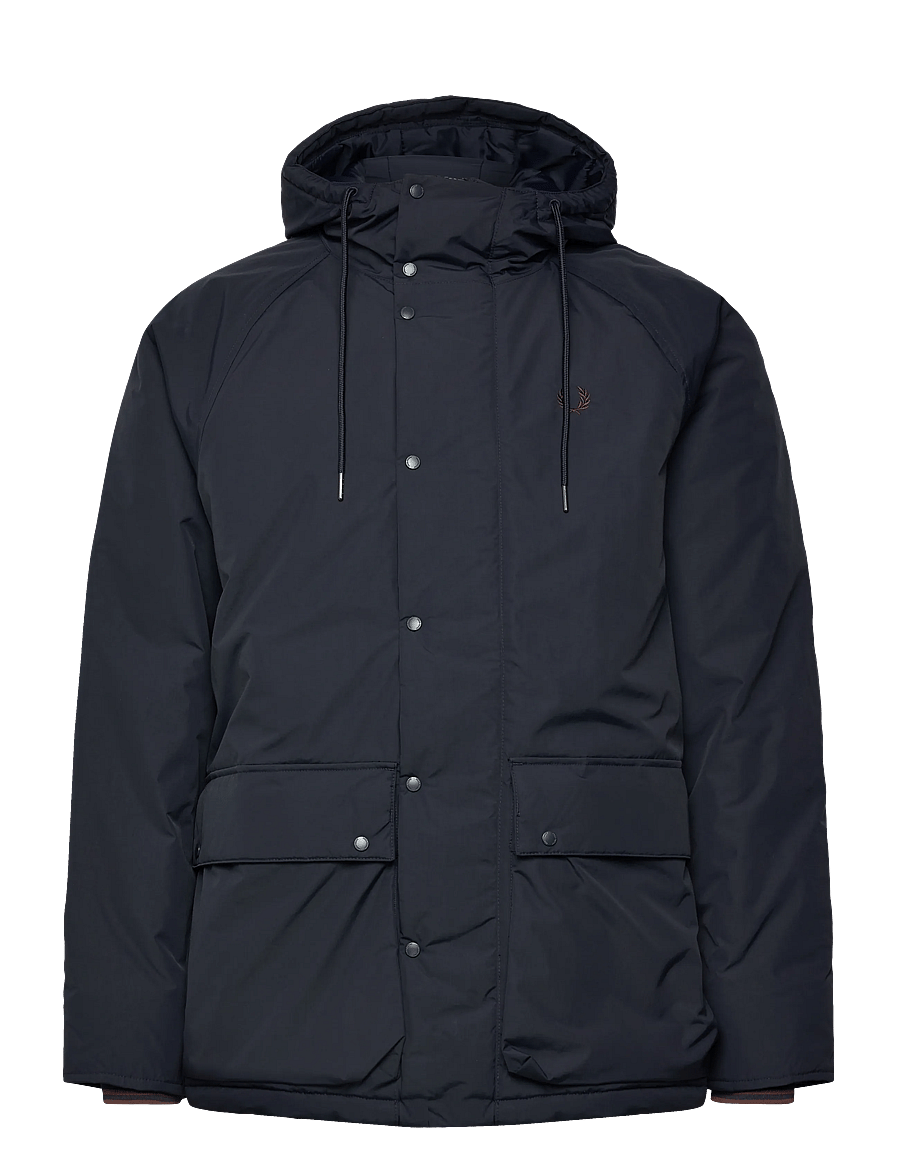 Fred Perry - PADDED ZIP THROUGH JKT - daunenjacken - navy - 1