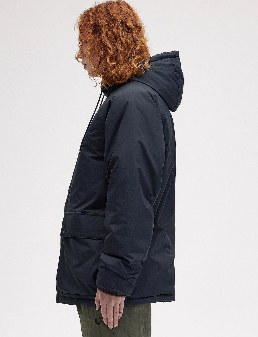 Fred Perry - PADDED ZIP THROUGH JKT - daunenjacken - navy - 3