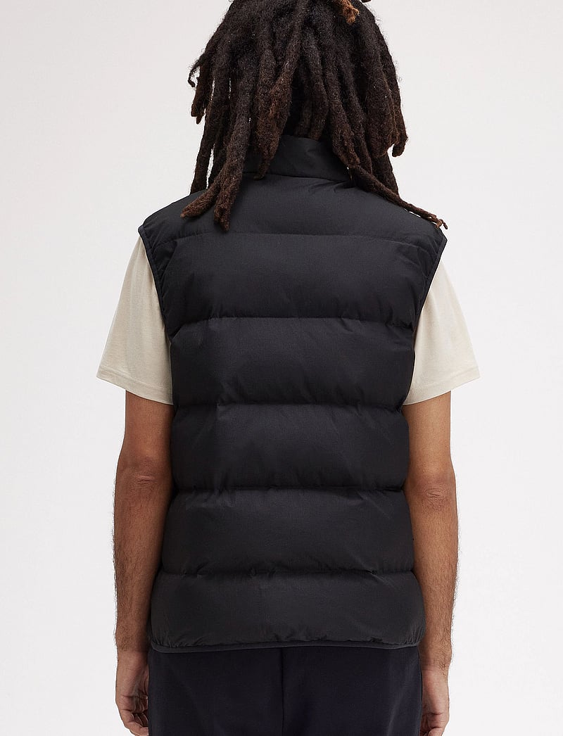 Fred Perry - INSULATED GILET - västar - black - 4