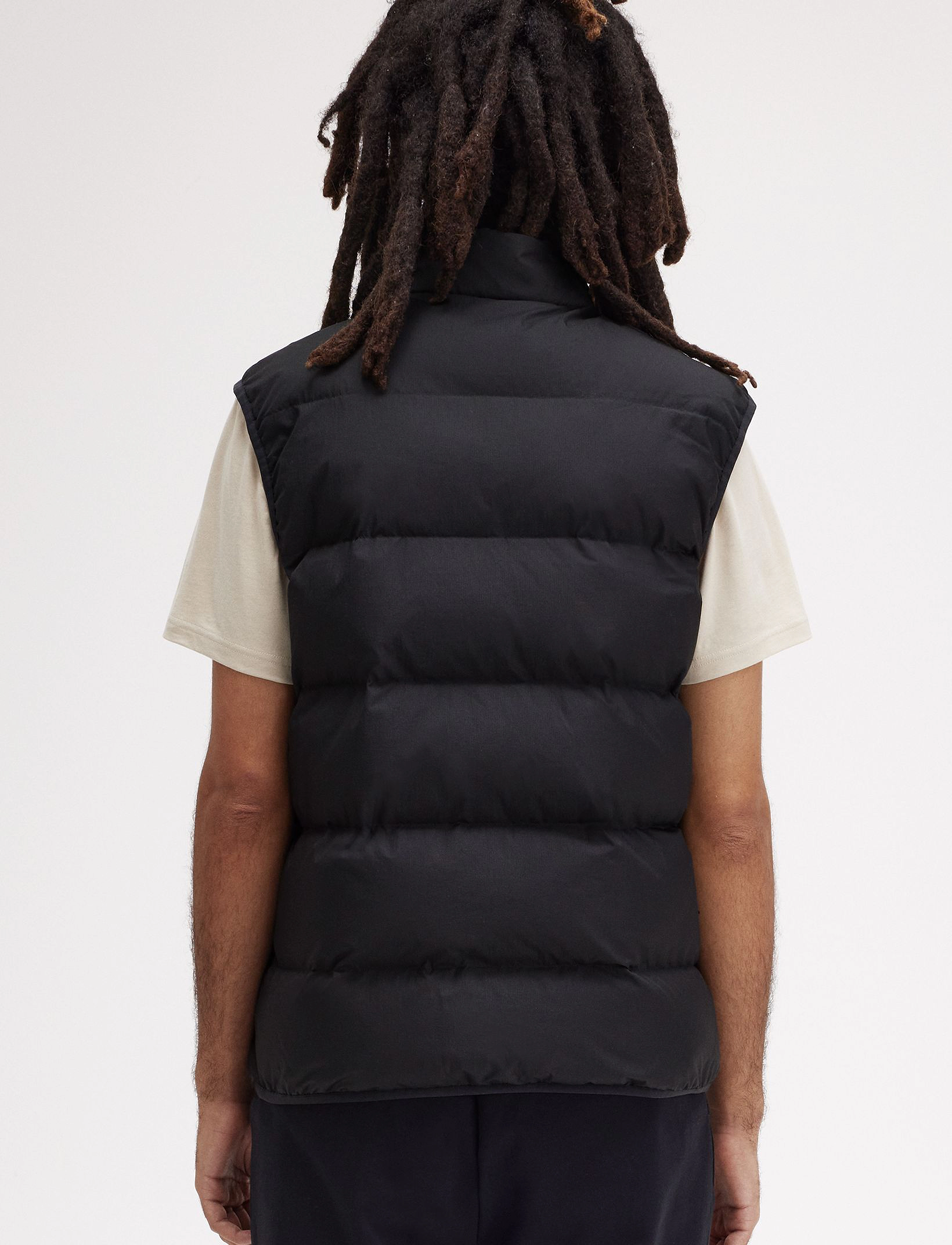 Fred Perry - INSULATED GILET - västar - black - 4