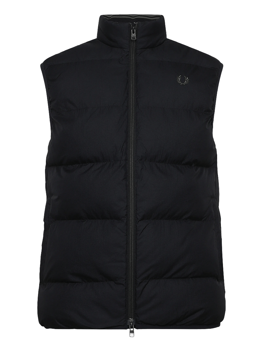 Fred Perry - INSULATED GILET - westen - black - 0