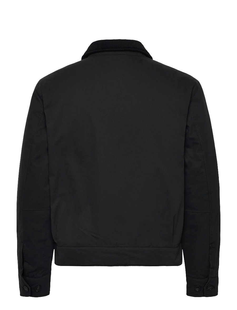 Fred Perry - COTTON CABAN JACKET - daunenjacken - black - 2
