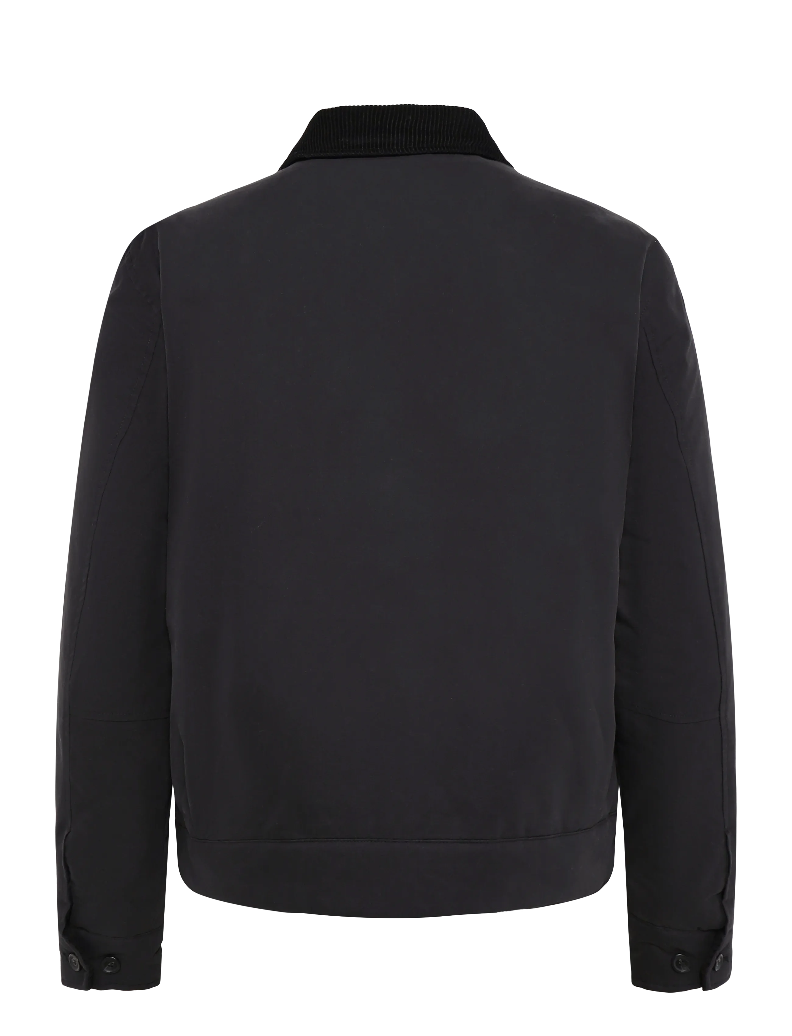 Fred Perry - COTTON CABAN JACKET - down jackets - black - 1