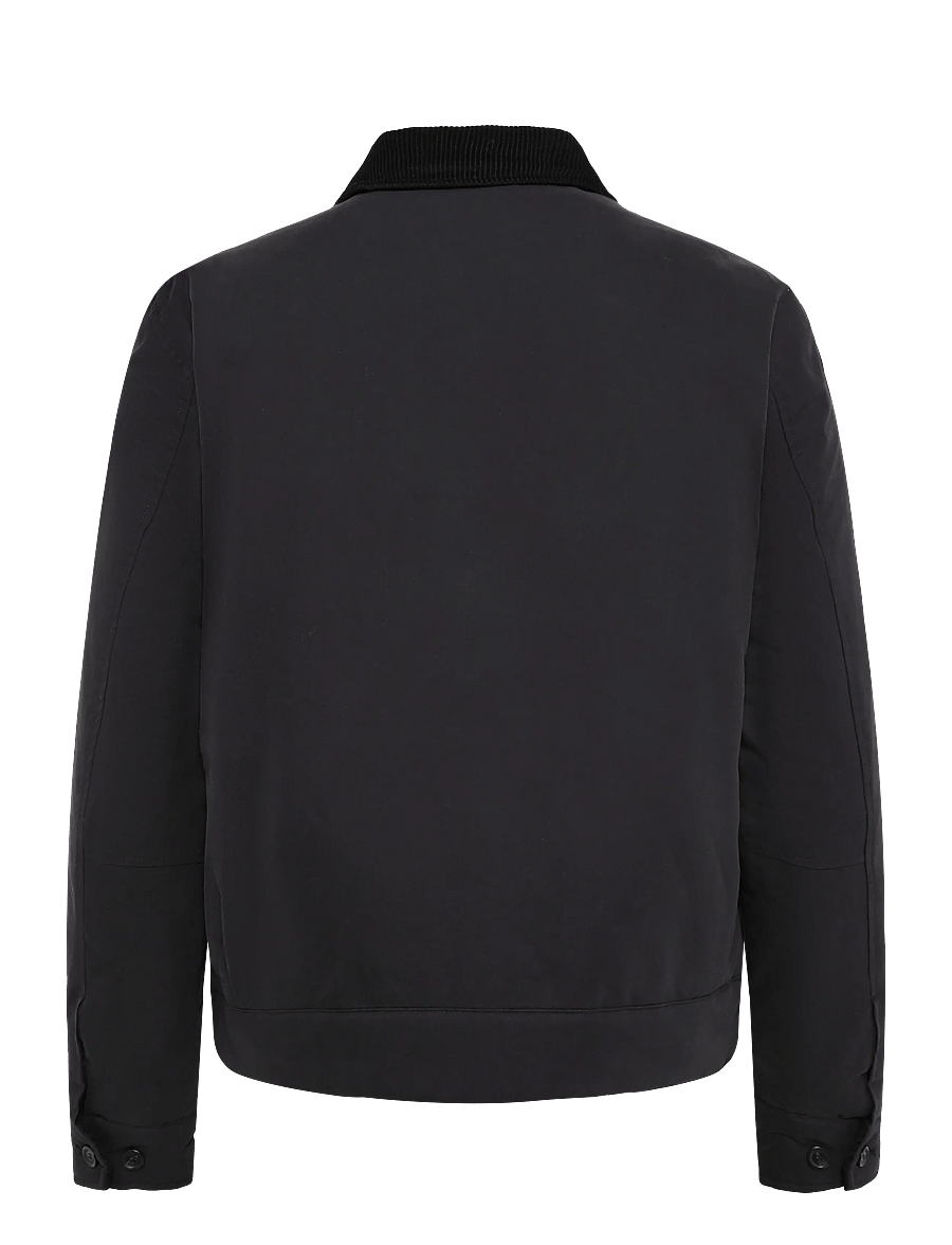 Fred Perry - COTTON CABAN JACKET - daunenjacken - black - 1