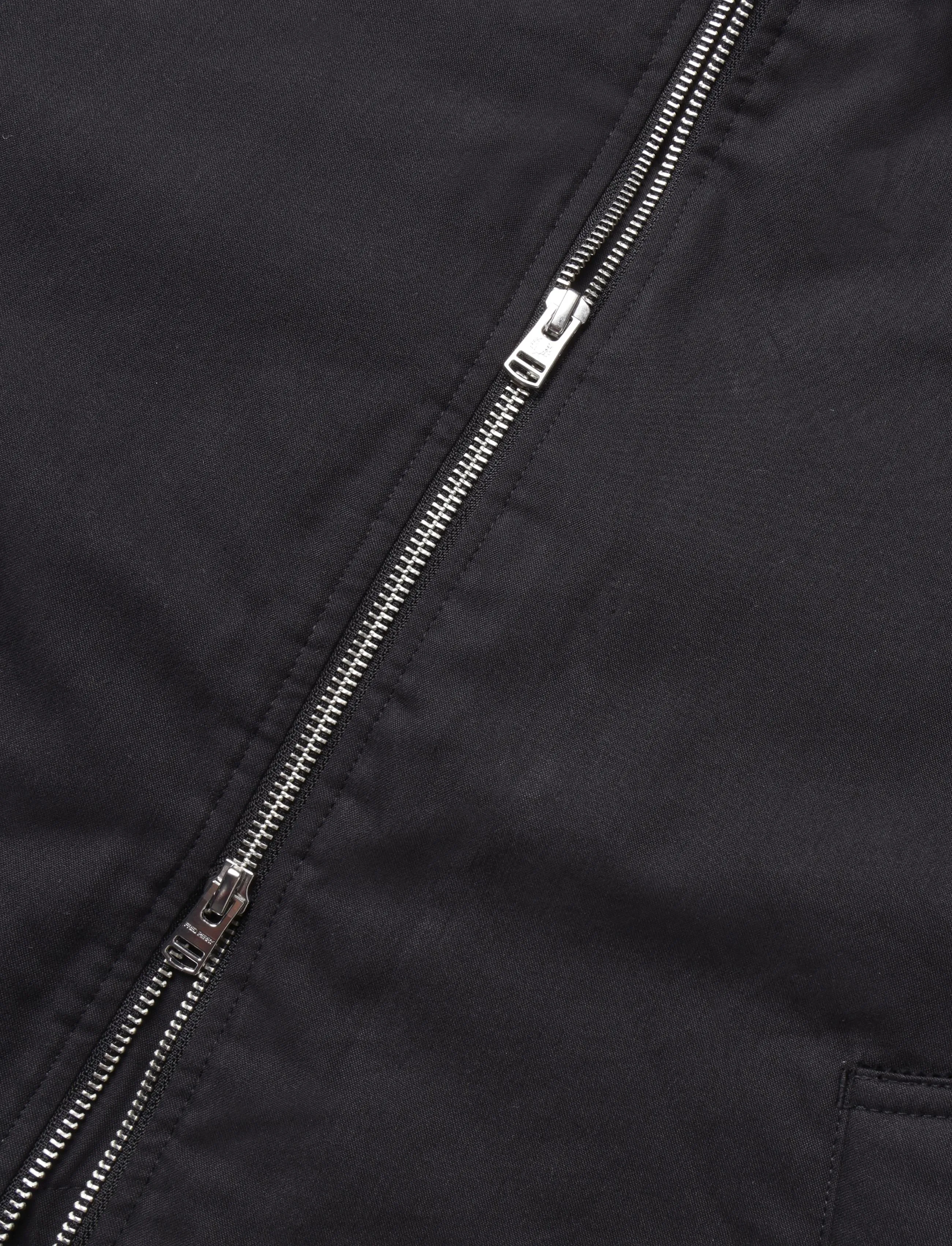 Fred Perry - COTTON CABAN JACKET - down jackets - black - 3