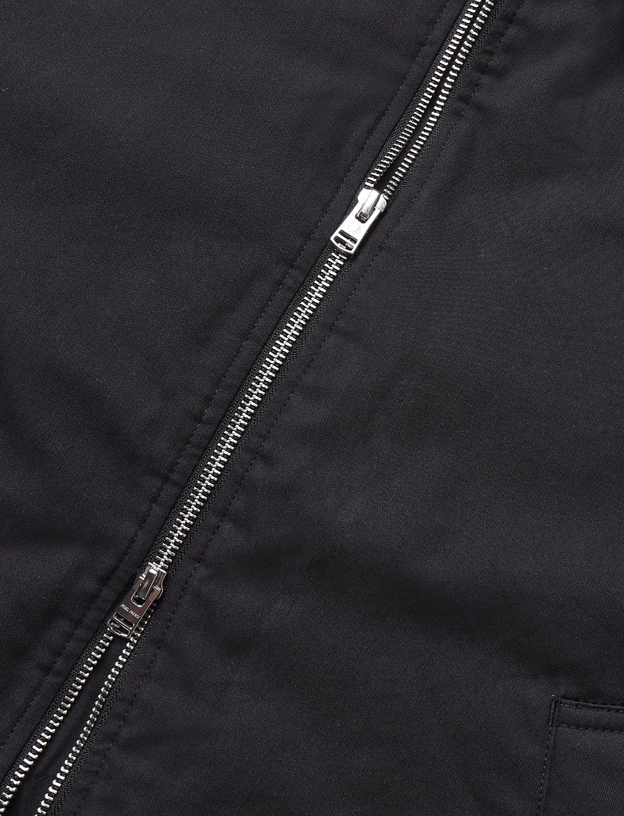 Fred Perry - COTTON CABAN JACKET - daunenjacken - black - 3