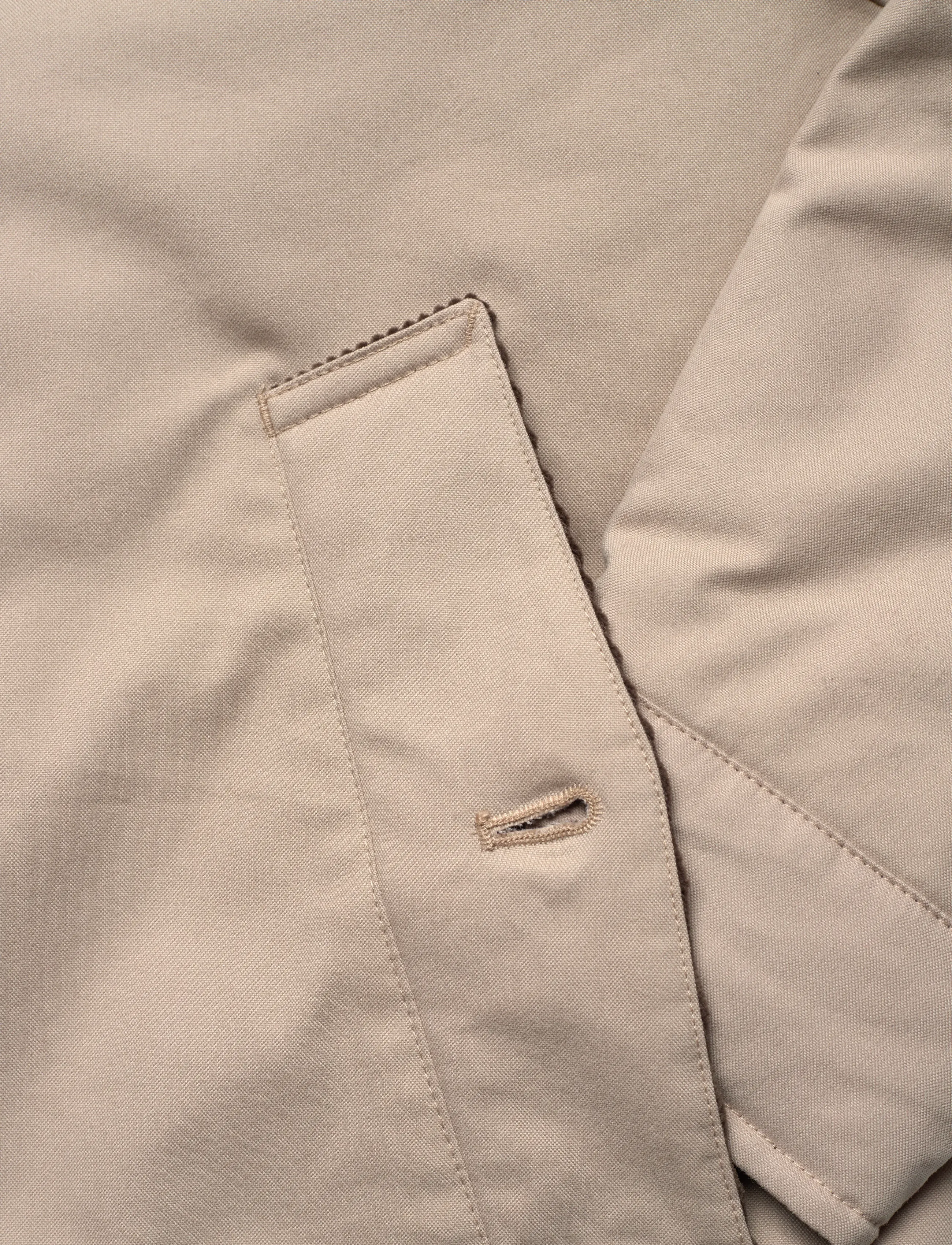 Fred Perry - COTTON CABAN JACKET - dunjackor - warm oat - 3