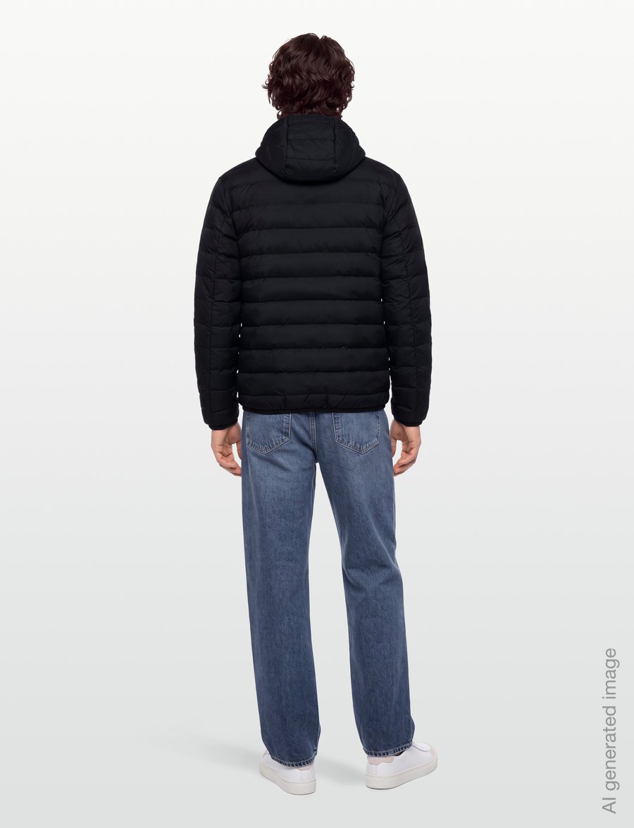 Fred Perry - HOODED INSULATED JKT - winter jackets - black - 4