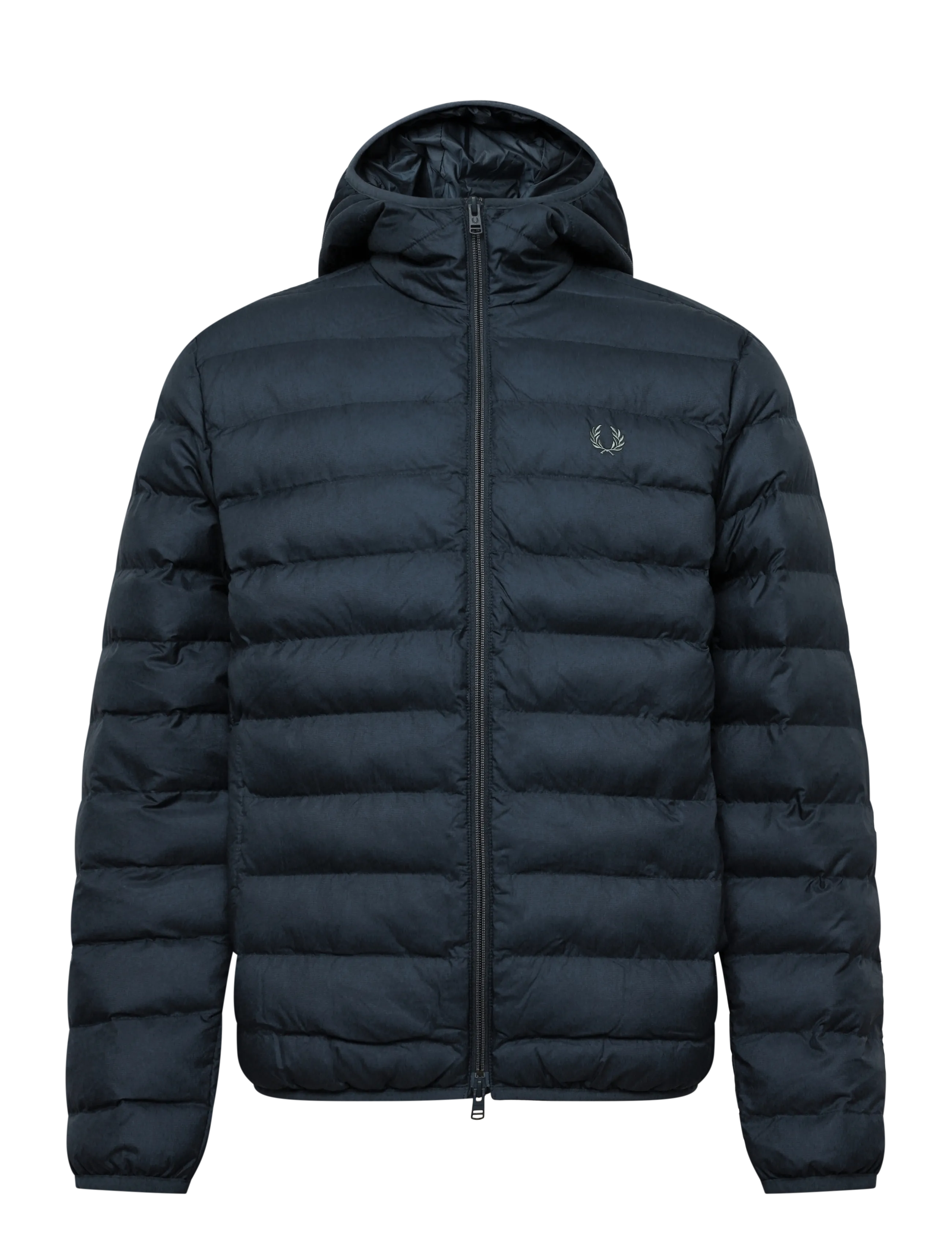 Fred Perry - HOODED INSULATED JKT - sulejoped - dark airforce - 1