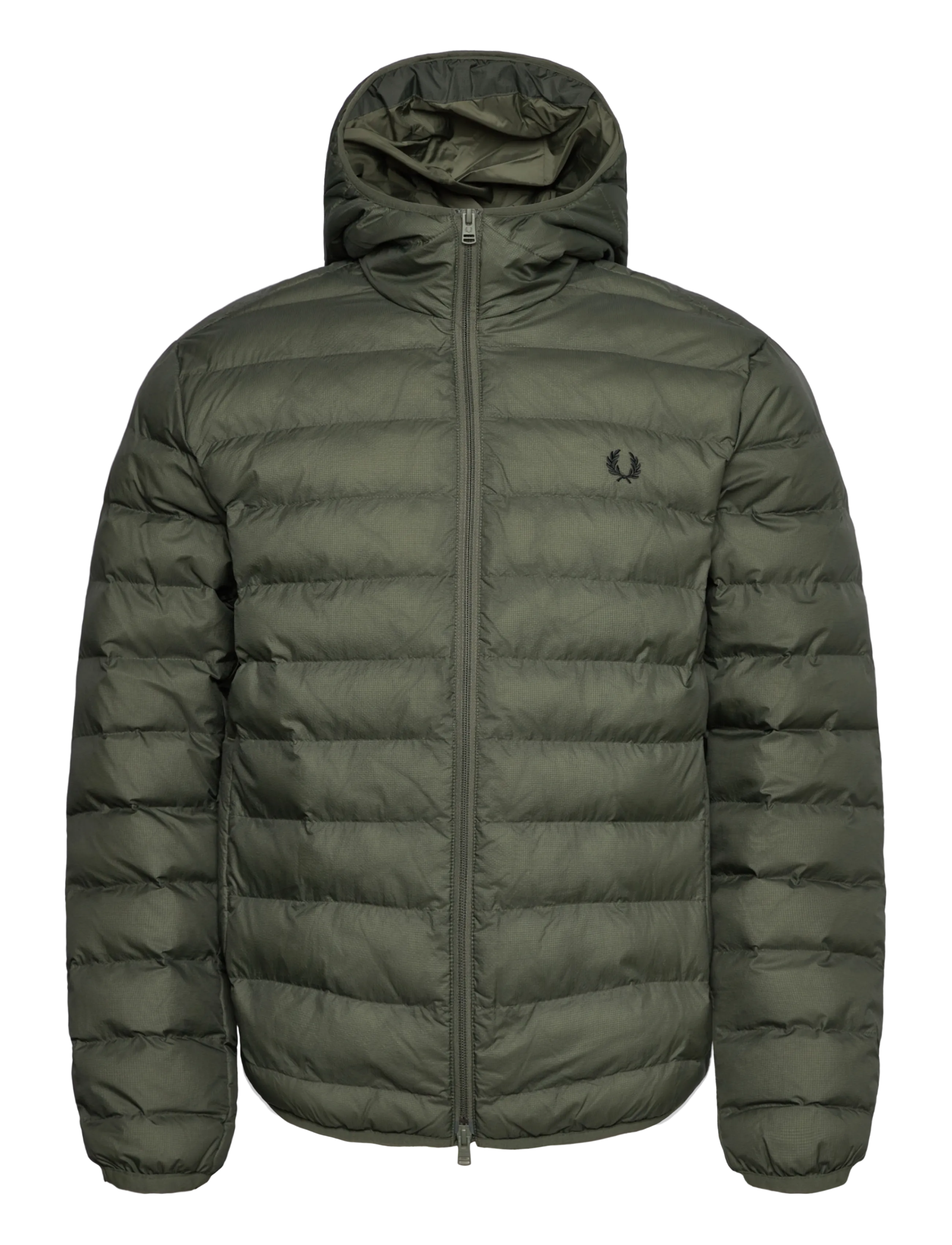 FRED PERRY Hooded Insulated Jkt Khaki - S - Herren