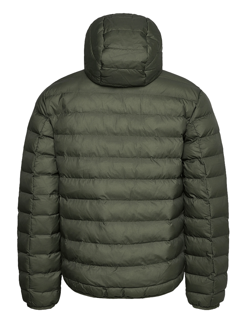 Fred Perry - HOODED INSULATED JKT - daunenjacken - lrl wrth green - 1