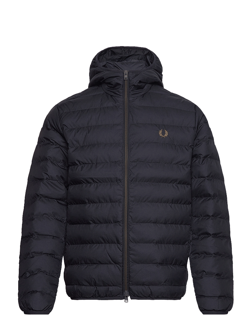 Fred Perry - HOODED INSULATED JKT - dunjakker - navy - 1