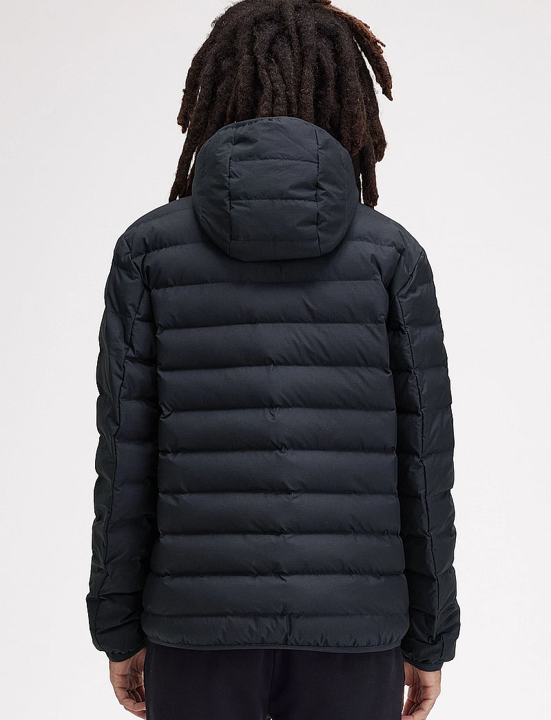 Fred Perry - HOODED INSULATED JKT - dunjakker - navy - 4