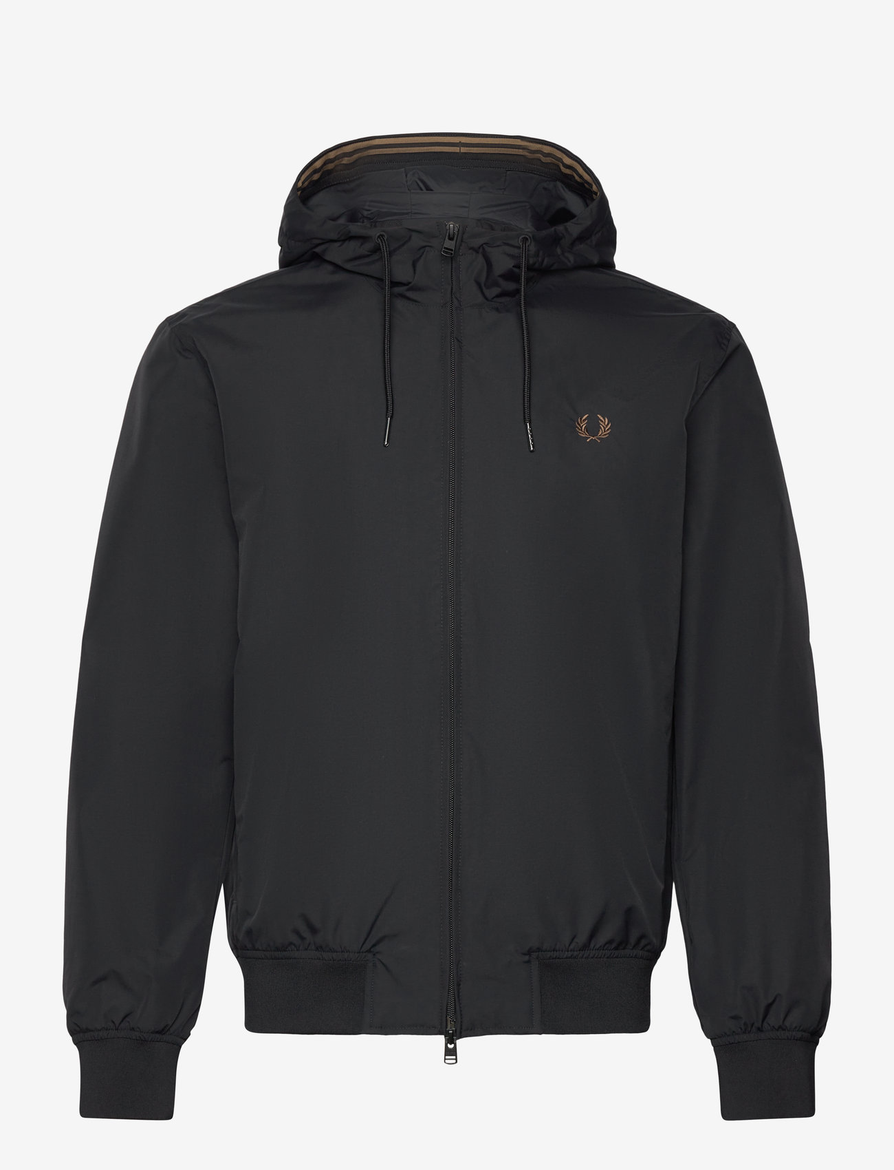 Fred Perry - THE HOODED BRENTHAM JKT - black - 0