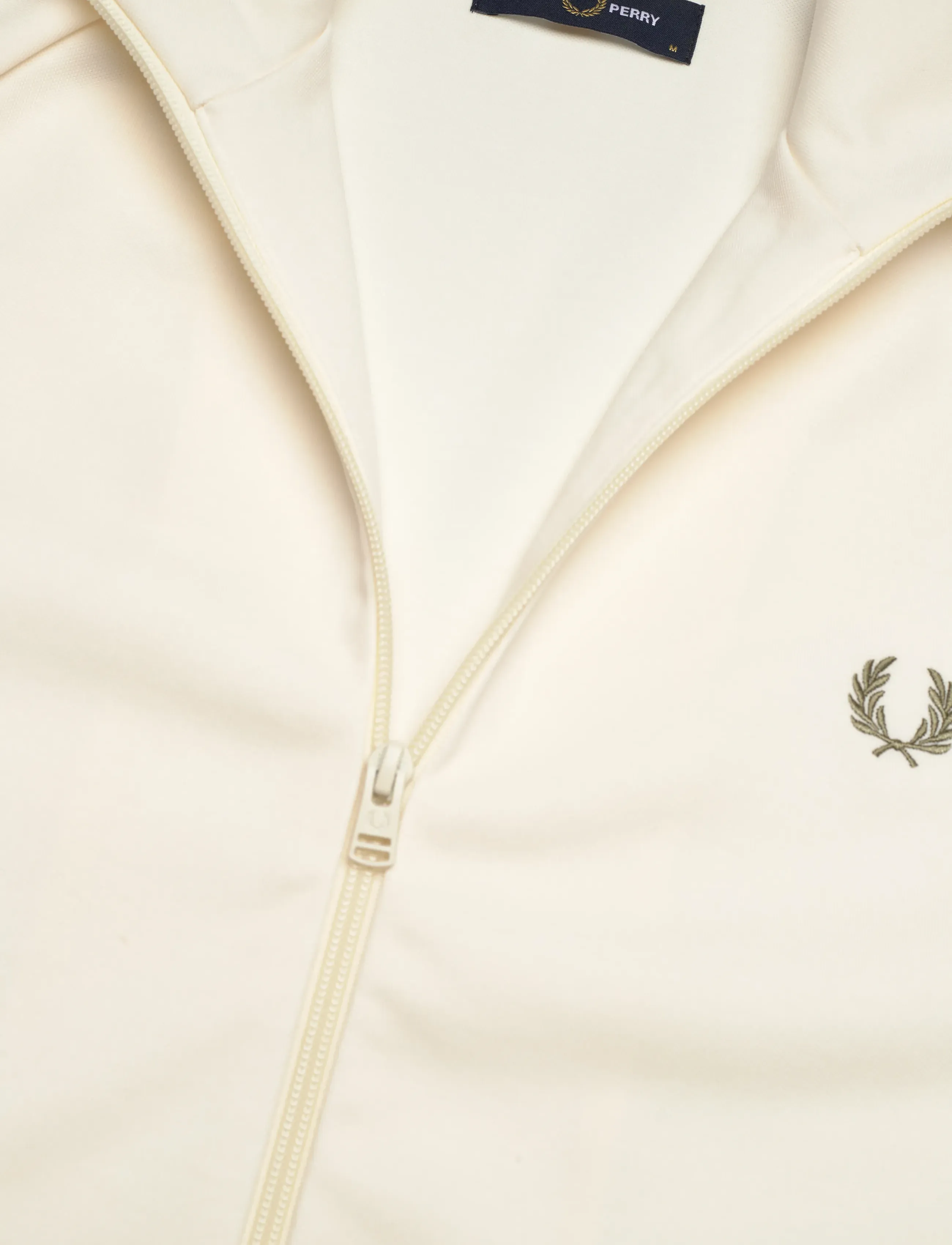 Fred Perry - TWO COL TAPE TRK JKT - light ecru - 2