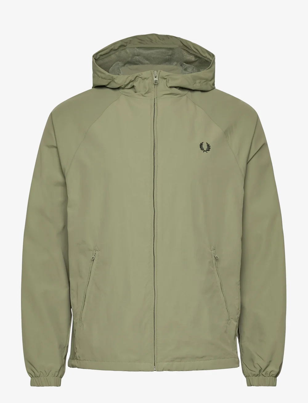 Fred Perry - TASLAN HOODED SHELL JACKET - light jackets - olive mint - 0