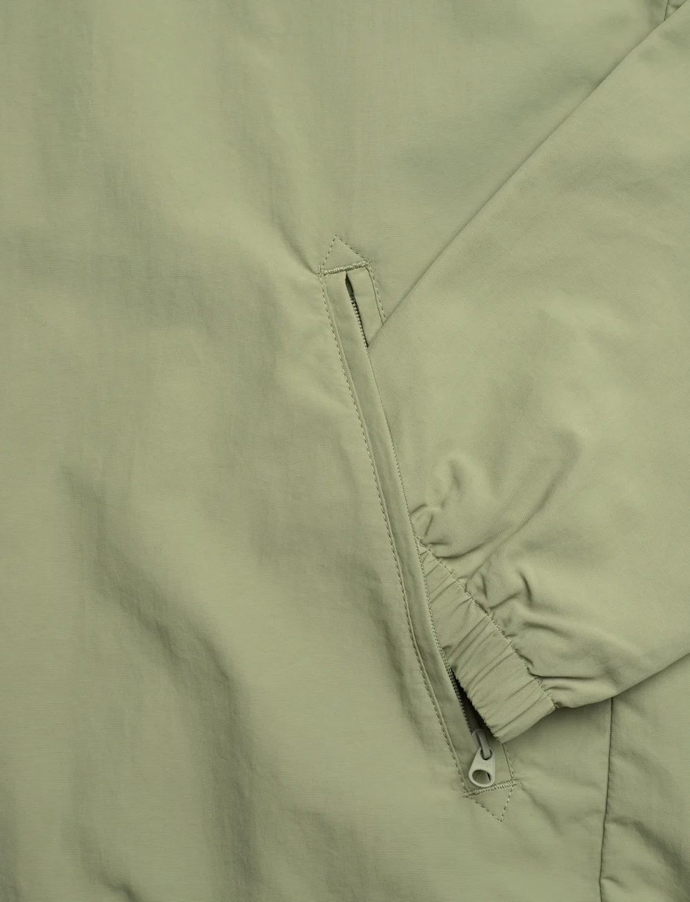 Fred Perry - TASLAN HOODED SHELL JACKET - light jackets - olive mint - 3