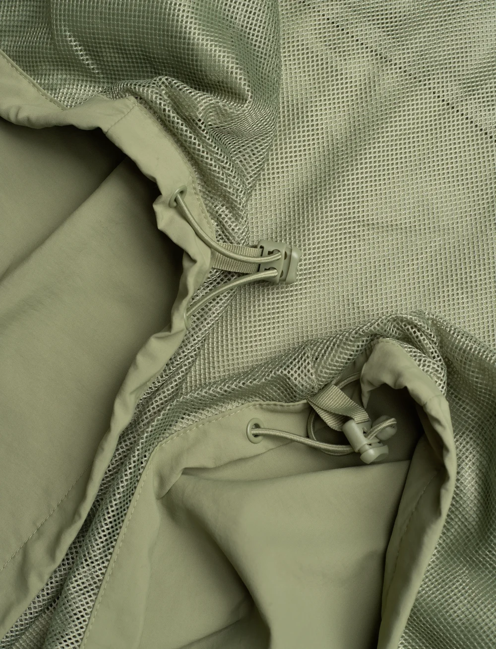 Fred Perry - TASLAN HOODED SHELL JACKET - light jackets - olive mint - 4