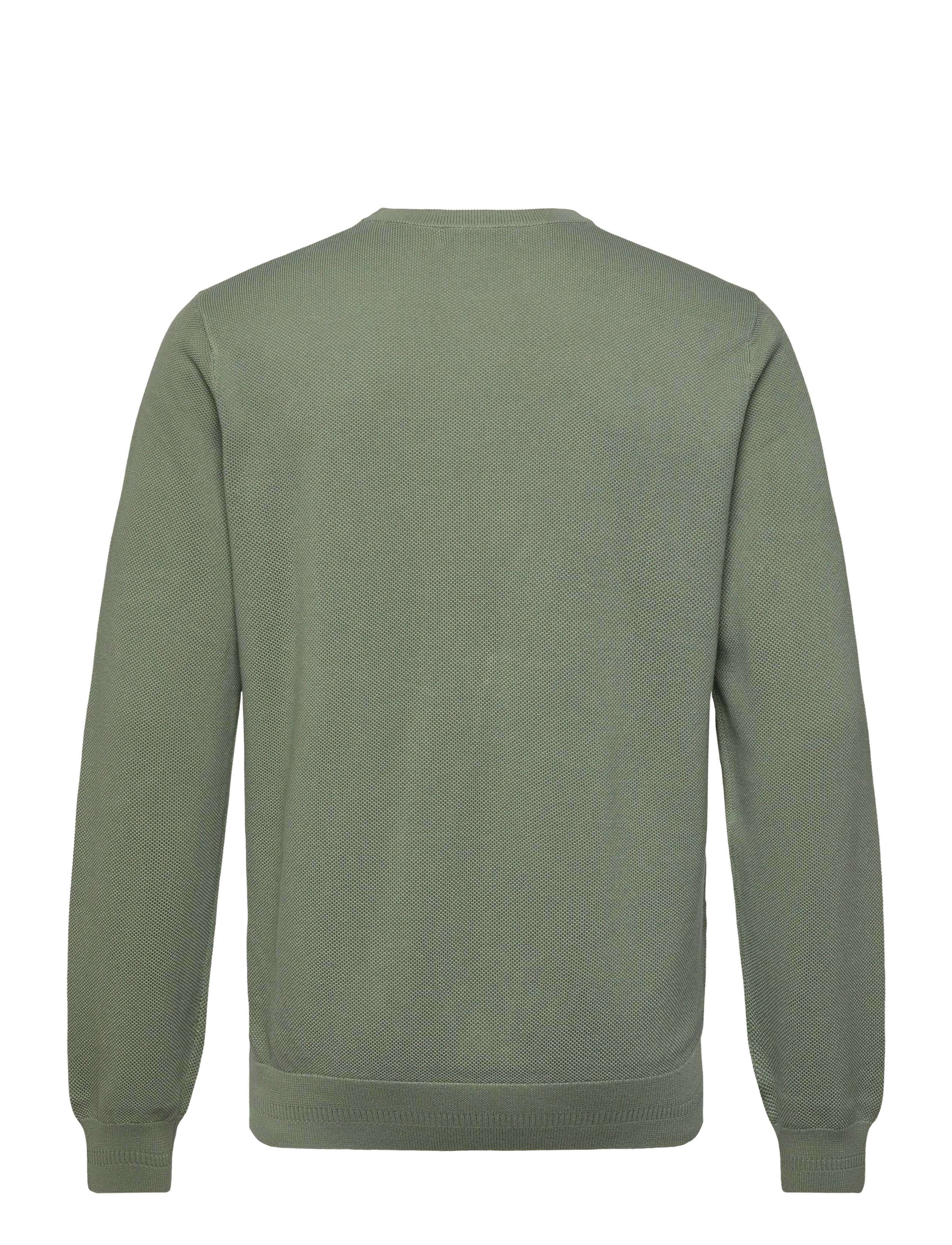 Fred Perry - PIQUE STITCH JUMPER - rundhalsad - bayleaf - 1