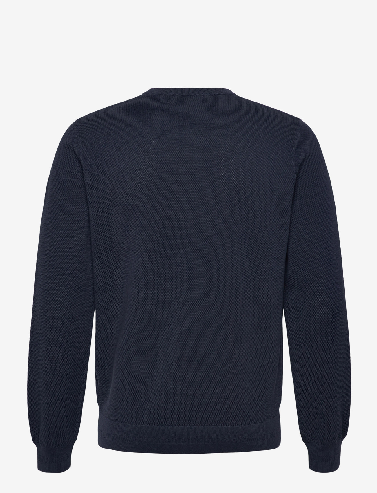 Fred Perry - PIQUE STITCH JUMPER - rundhals - dark airforce - 1