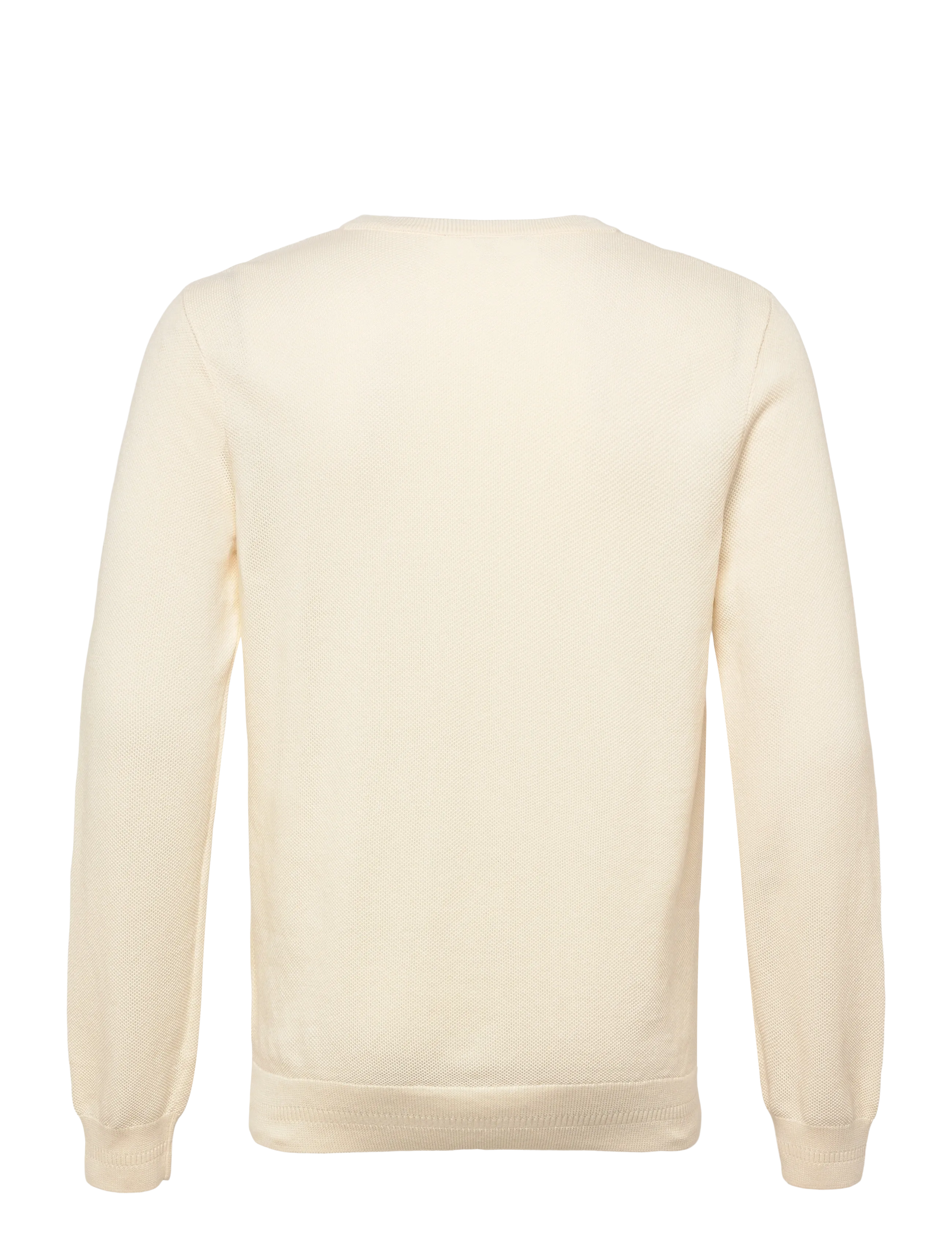 Fred Perry - PIQUE STITCH JUMPER - knitwear - ecru - 2