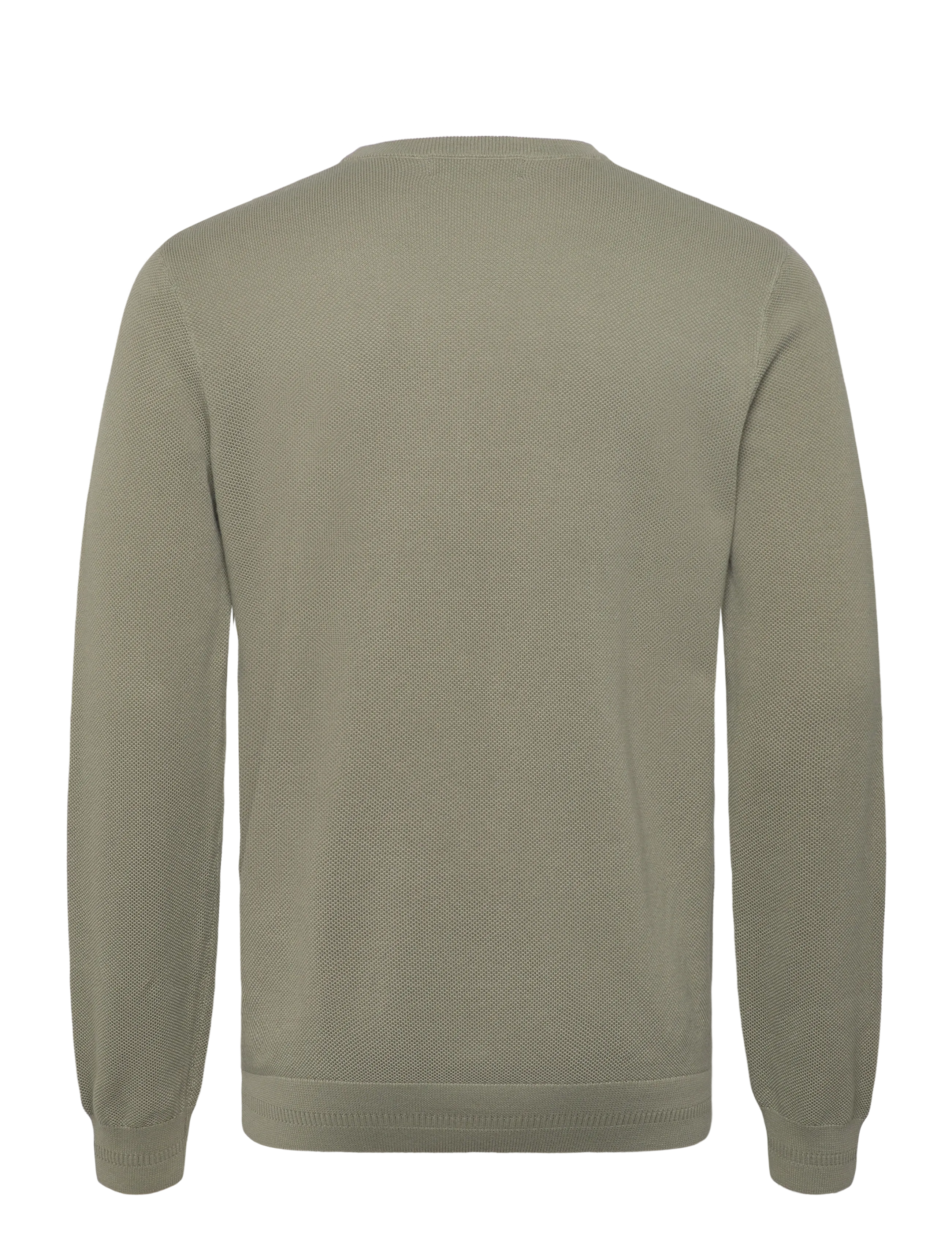 Fred Perry - PIQUE STITCH JUMPER - trøjer - seagrass - 2